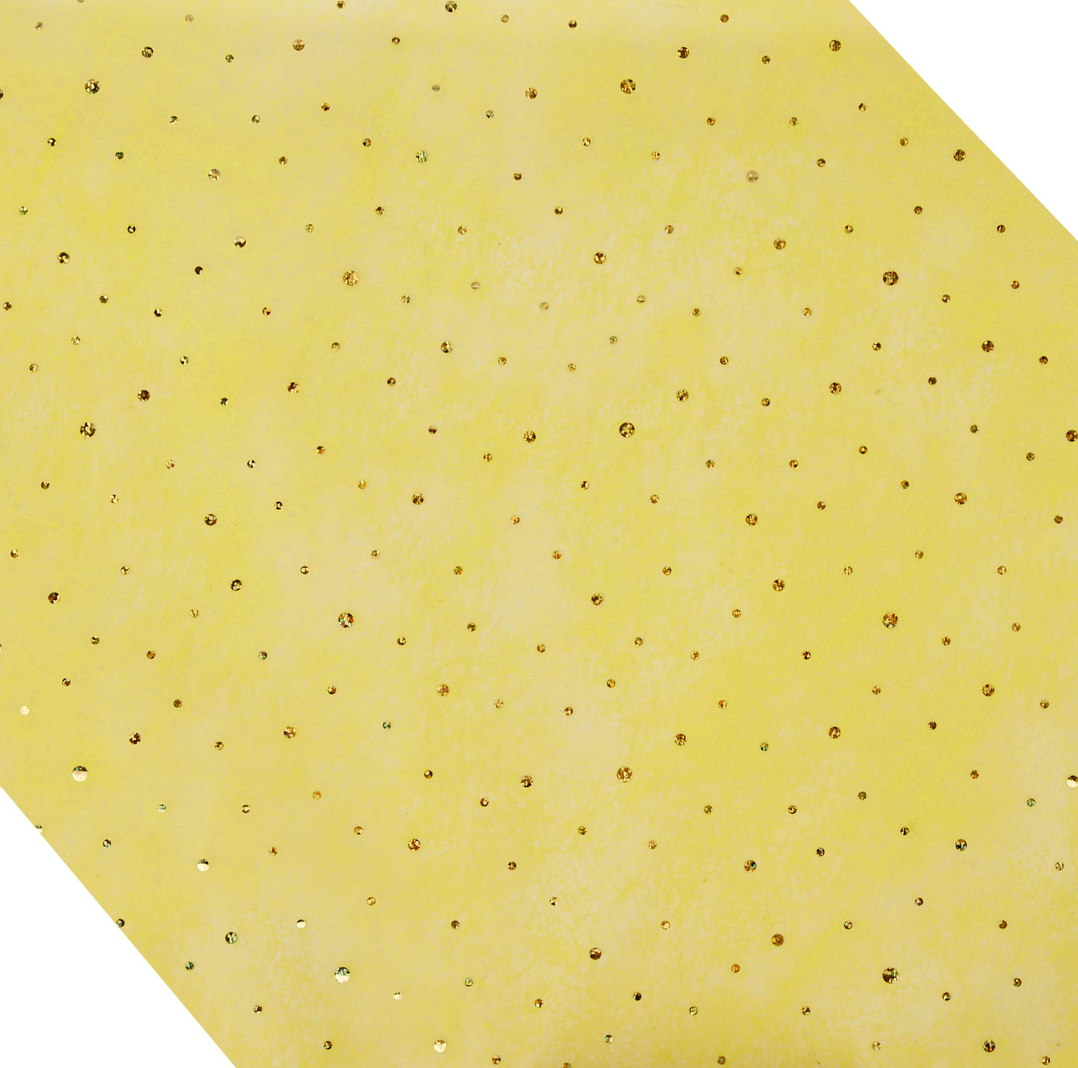 Ruban cosmic jaune textile Mopec 600 mm de large pour déco géante