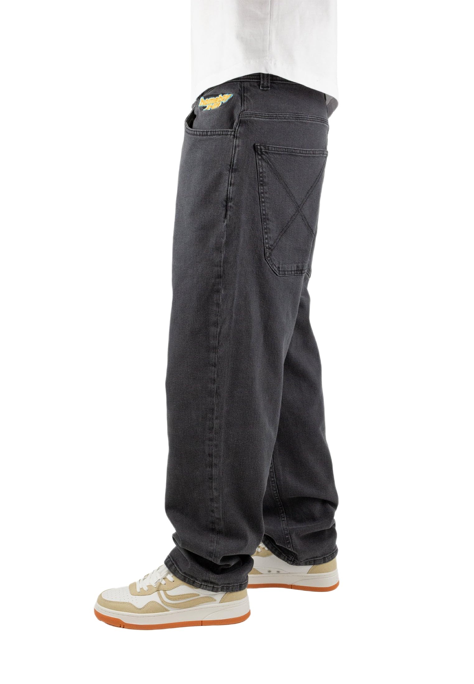 Homeboy Unisex X-tra Baggy Denim Hose (1er Pack)