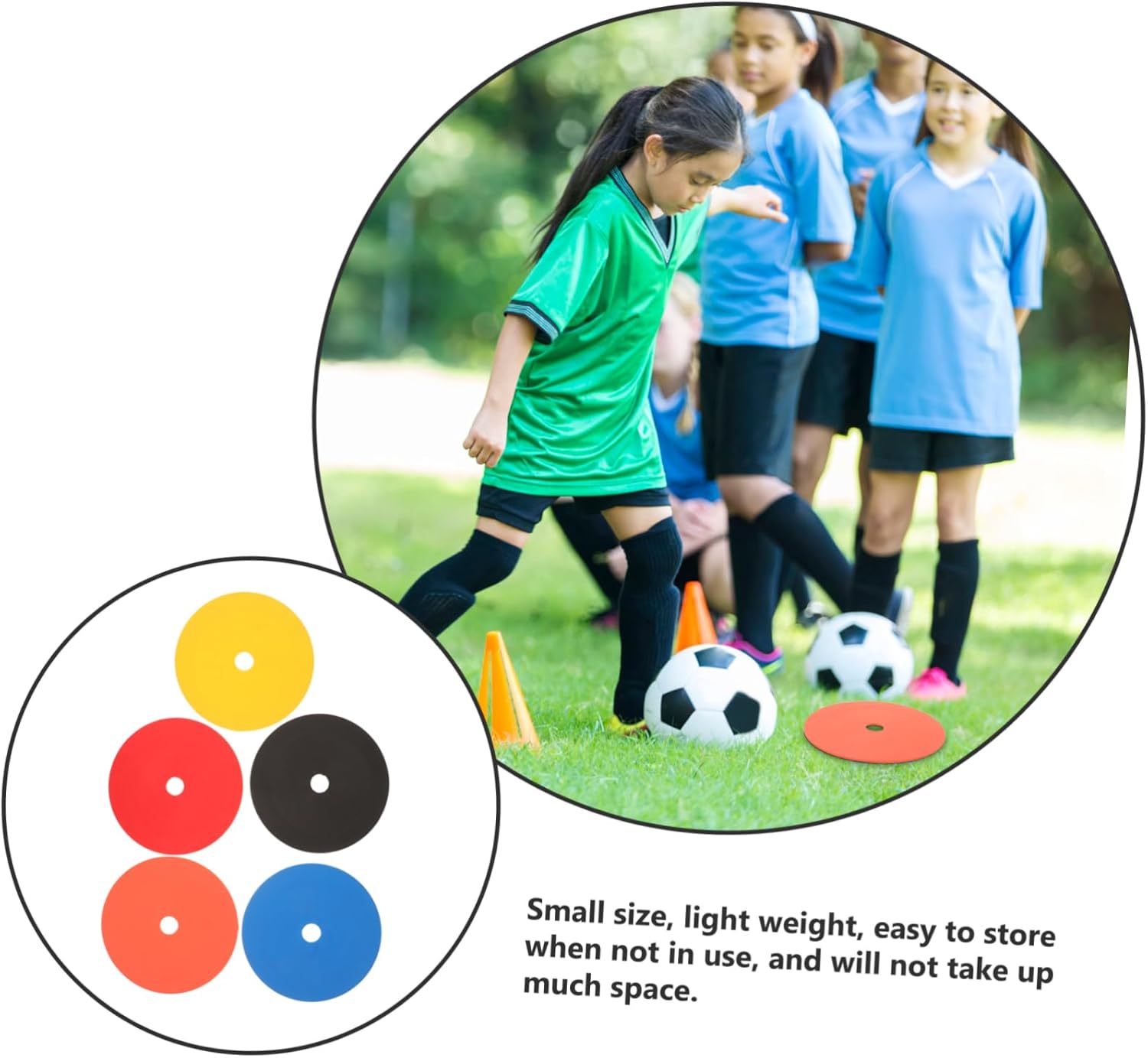 UPKOCH Logo Plate Sports Equipment Signs for Soccer Training Sign Discs for Soccer Professional Soccer Sign