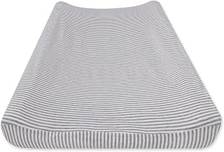 Burt's Bees Baby - Changing Pad Cover, 100% Organic Jersey Cotton Changing Pad Liner for Standard 16 x 32 Inch Changing Mats