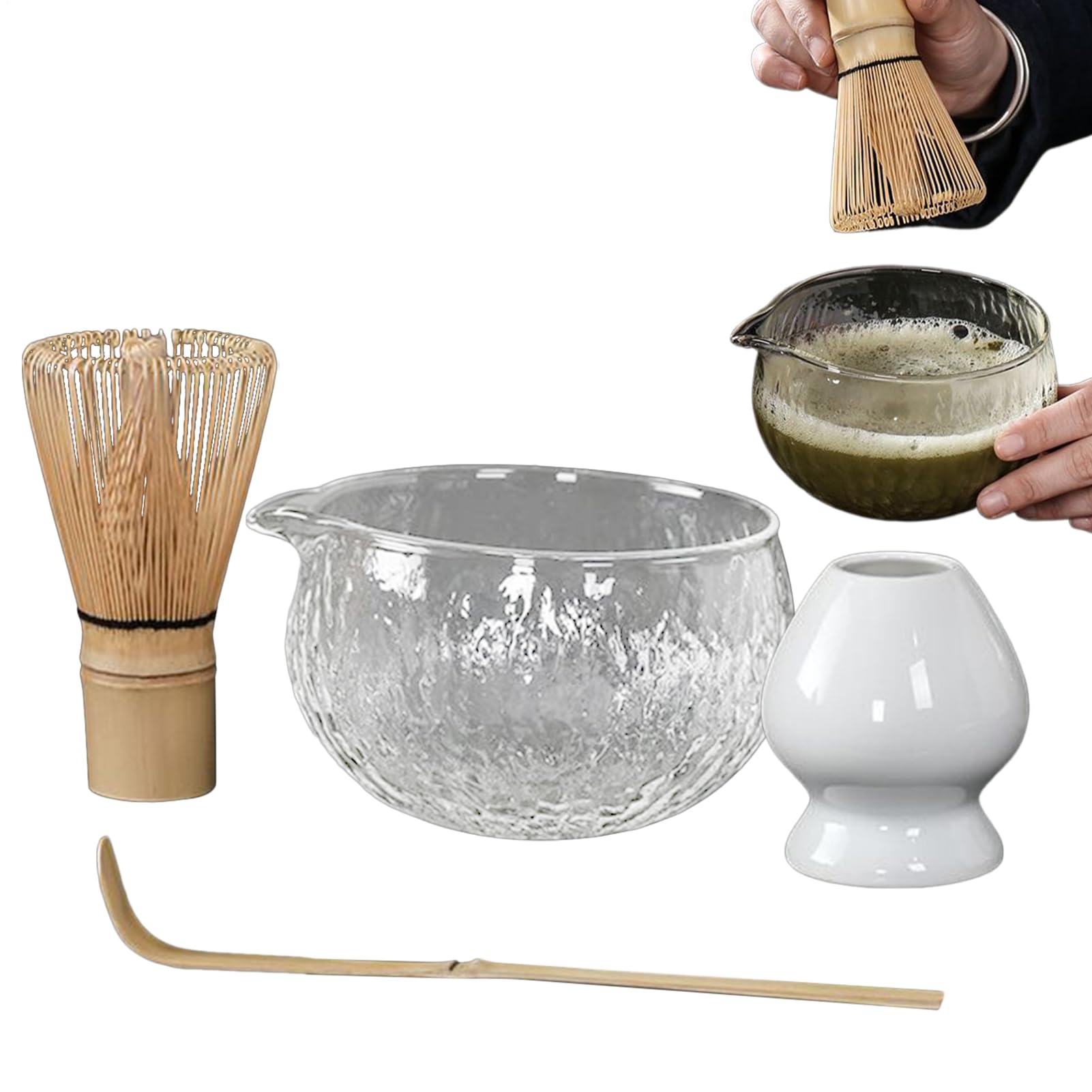 Kit de cérémonie de thé traditionnel japonais de relaxation, coffret cadeau matcha idéal