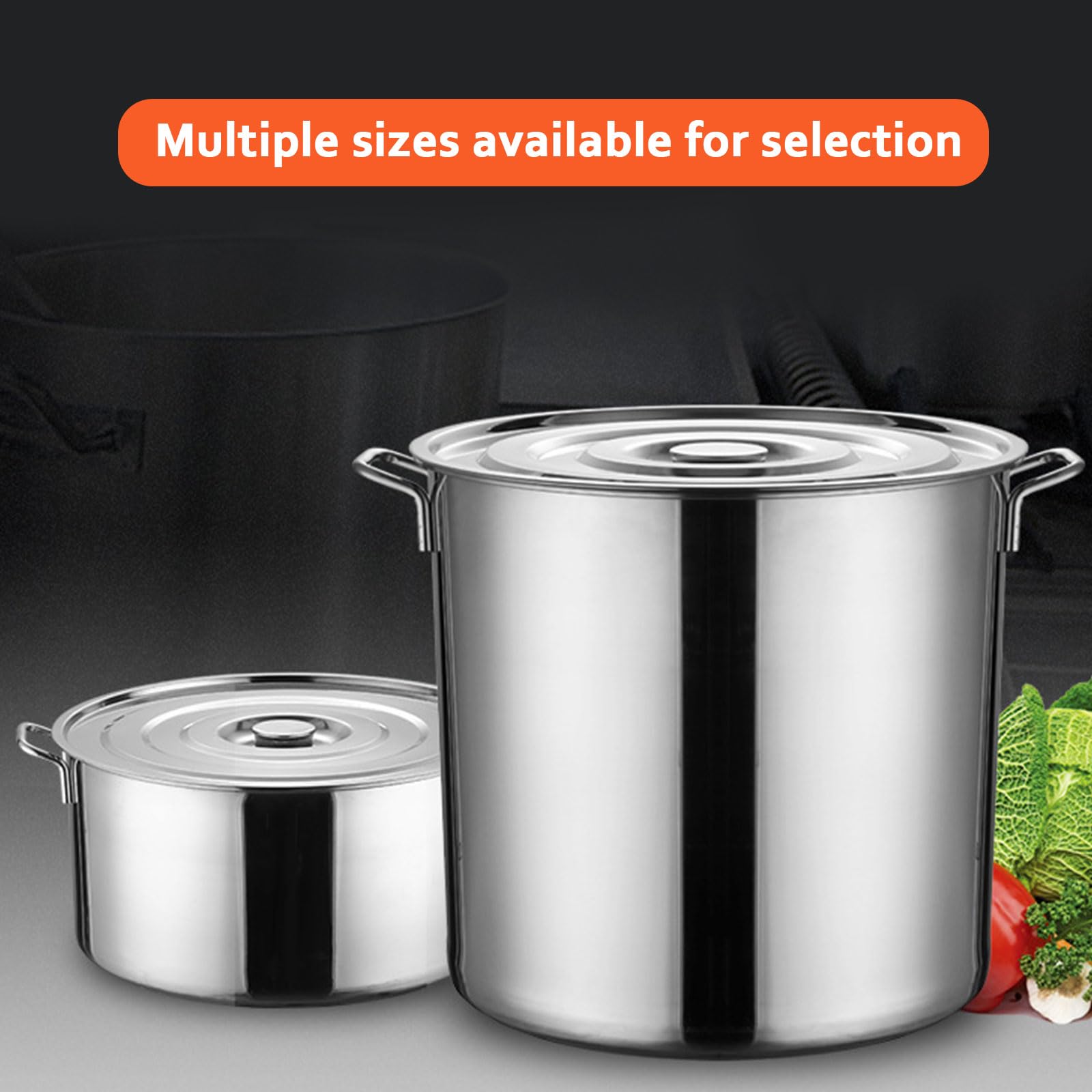 Toolbar CHEF ステンレススチールストックポット 鍋 ステンレス製 寸胴