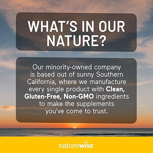 Miniatura 11 de NatureWise Vitamina D3 4000IU + K2 (MK7) 100mcg con aceite de coco orgánico extra virgen  Apoya la absorción de calcio, salud ósea e inmune  Sin