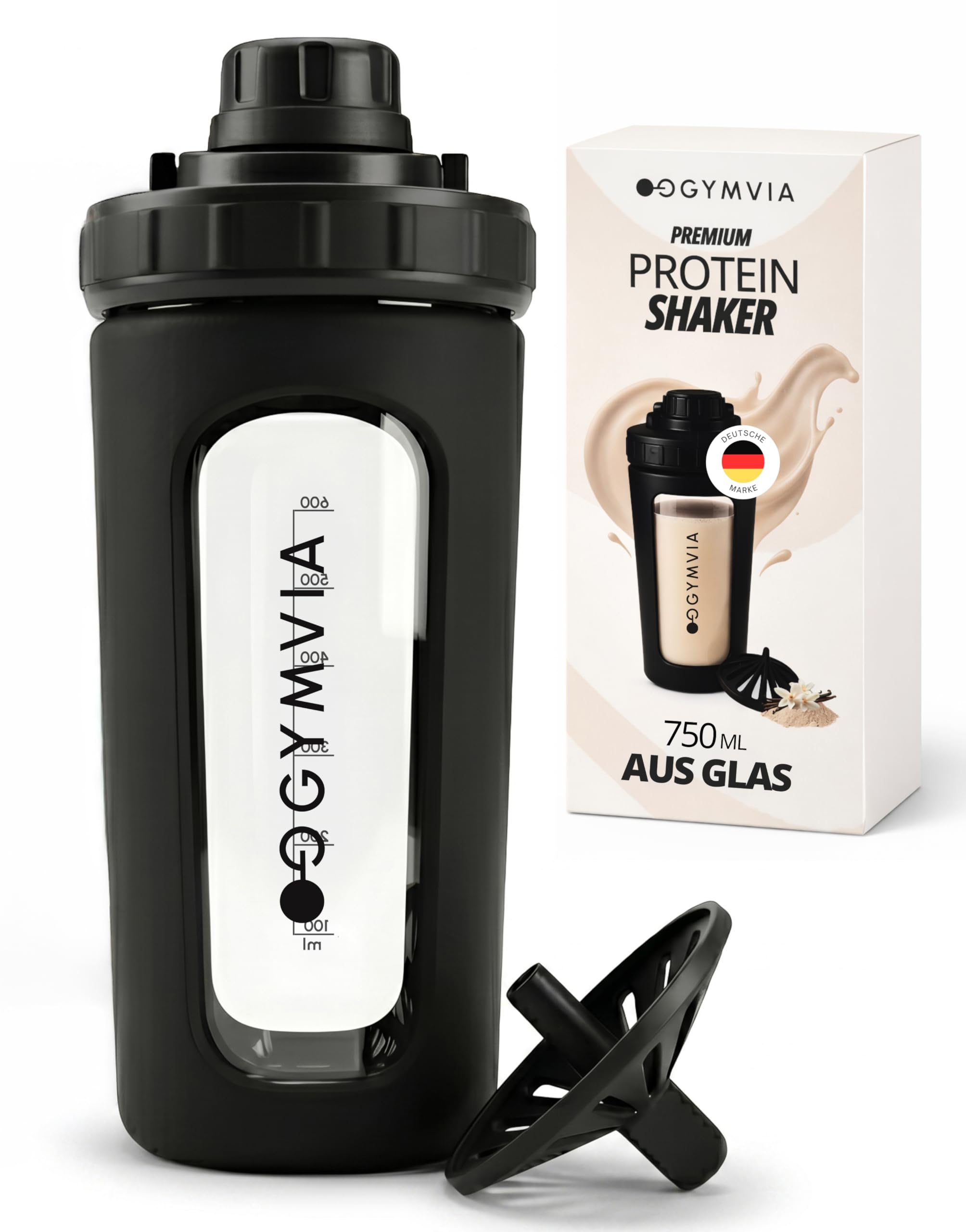 Shaker di proteine in vetro borosilicato