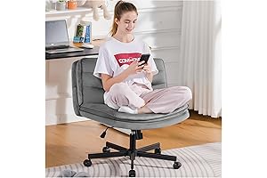 COMHOMA Criss Cross Chair: Your Plus Size Office Throne