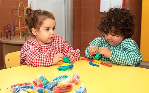 Miniatura 3 de JOVI Plastilina Modeling Clay Baby School Pack, 60 barras