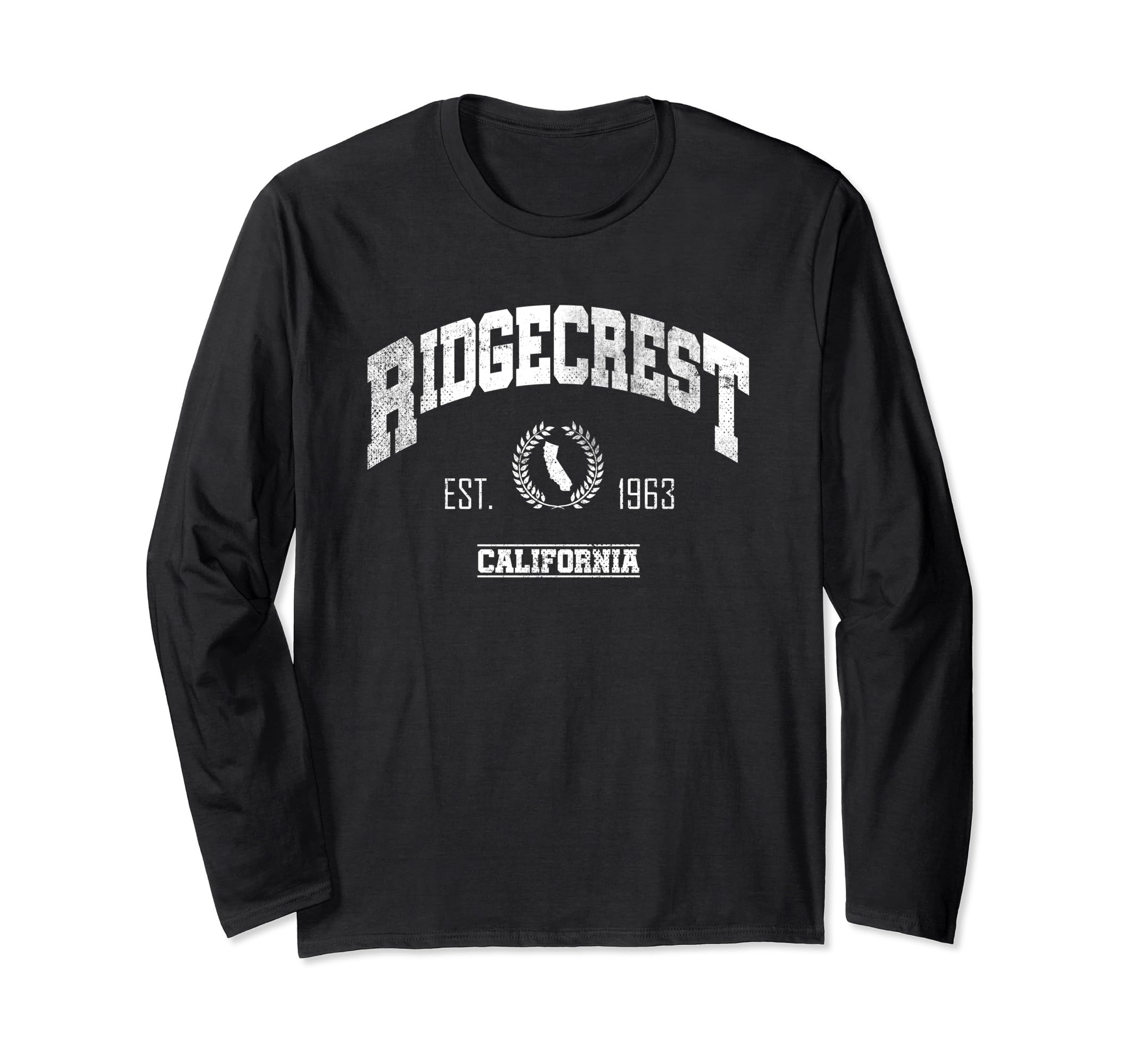 Ridgecrest CA | California | Vintage Throwback Long Sleeve T-Shirt