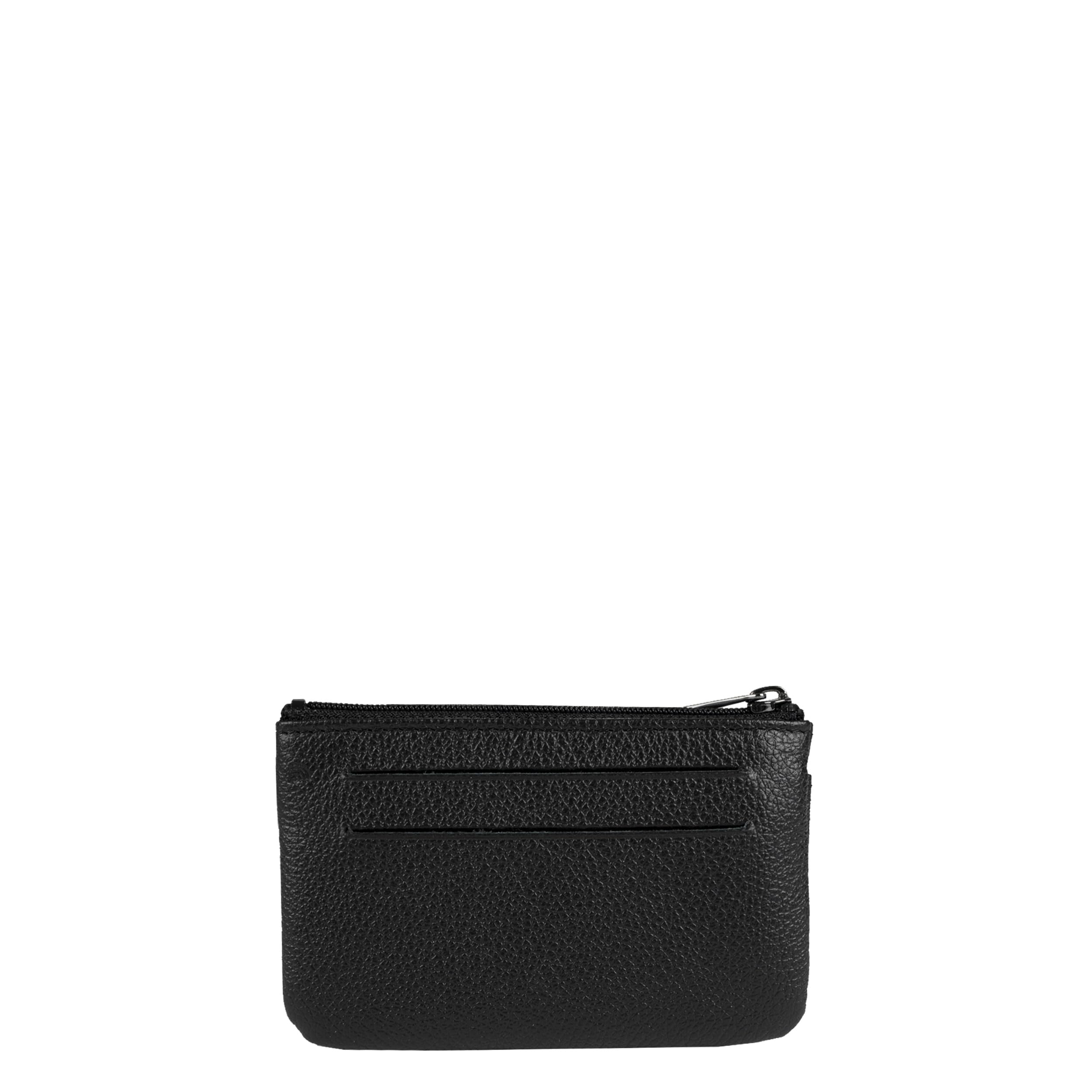 BEMON Porte Monnaie en Cuir Enzo, 11.5 x 7.5 x 1.5 cm, Protection RFID