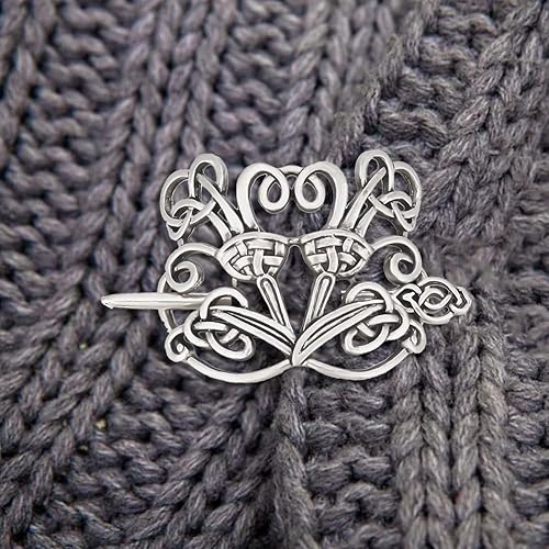 Miniatura 6 de 2 juegos de horquillas vikingas, estilo tibetano, accesorios para el cabello, horquillas para el cabello, horquillas de aleación, pasadores de metal