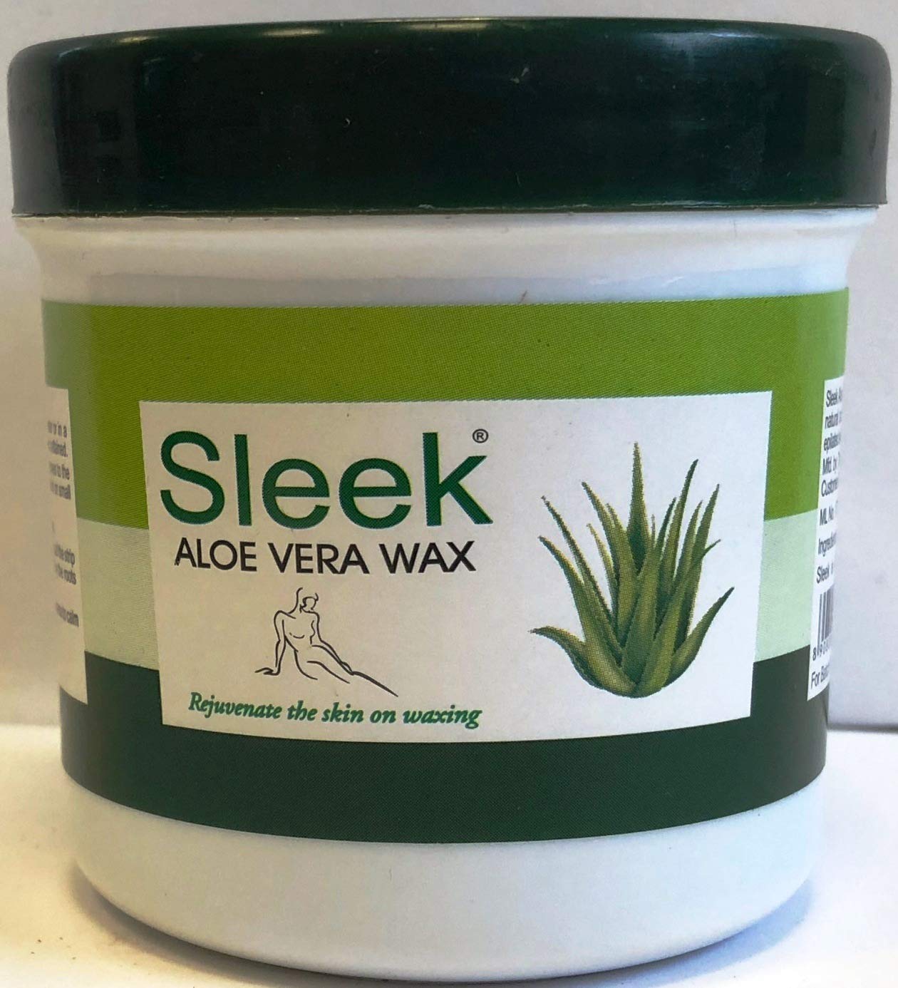 Amazon.com : Sleek Aloe Vera Hot Wax Hair Remover-250 g : Beauty & Personal  Care