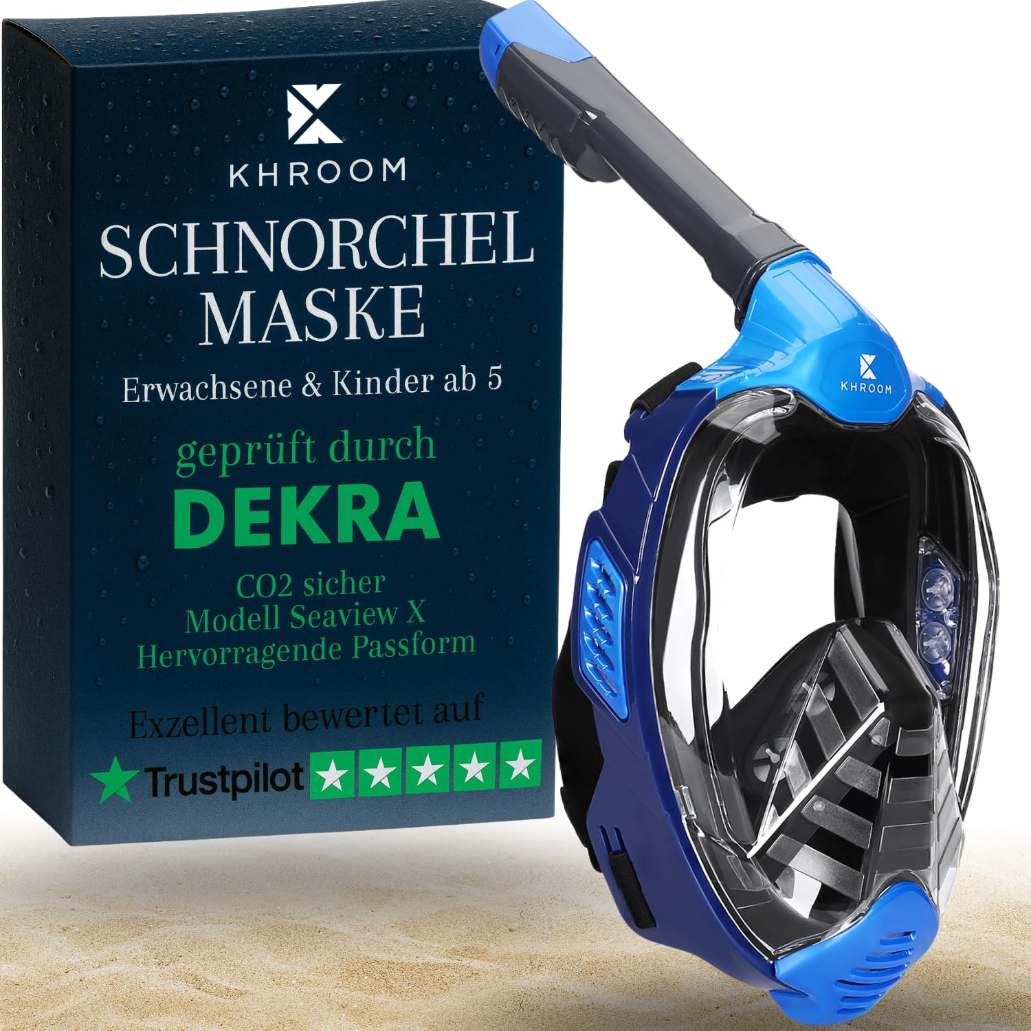 Khroom Tauchmaske für Vollgesichtsmaske | CO...