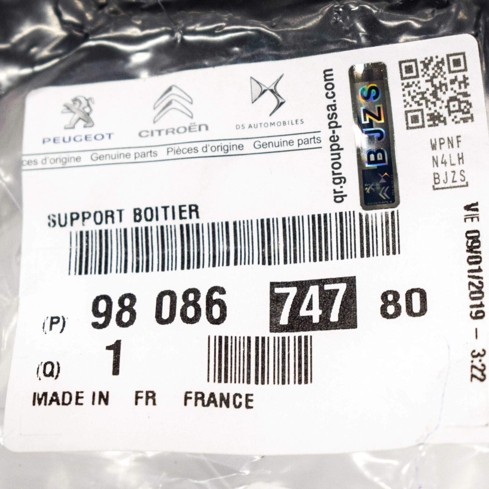 GTV INVESTMENT DS3 Engine Control Module Bracket 9808674780 NEW 