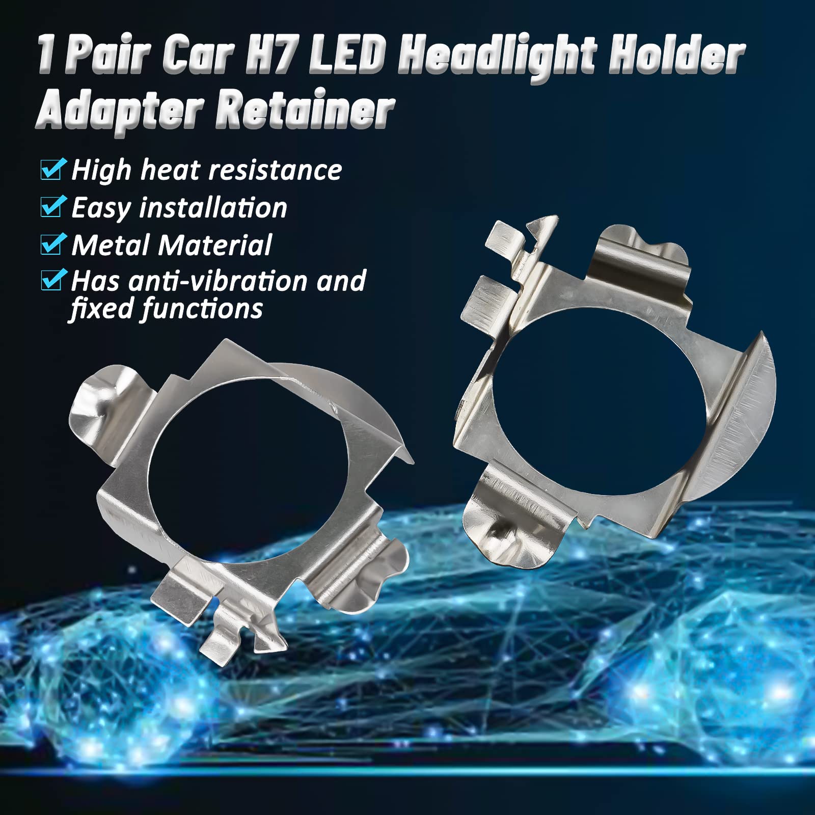 2pcs L05 H7 Led Headlight Bulb Base Holder Adapter Socket Retainer For Car Carnival Headlamp Deck G 601099517422435