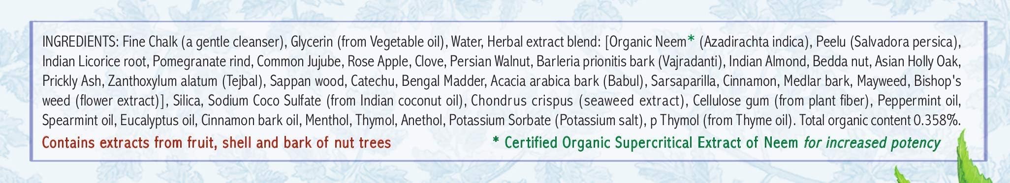 Auromere Fresh Mint Ayurvedic Herbal Toothpaste With 23 Special Herbal Extracts For Optimum Oral Hygiene, 4.16 oz. by Auromere