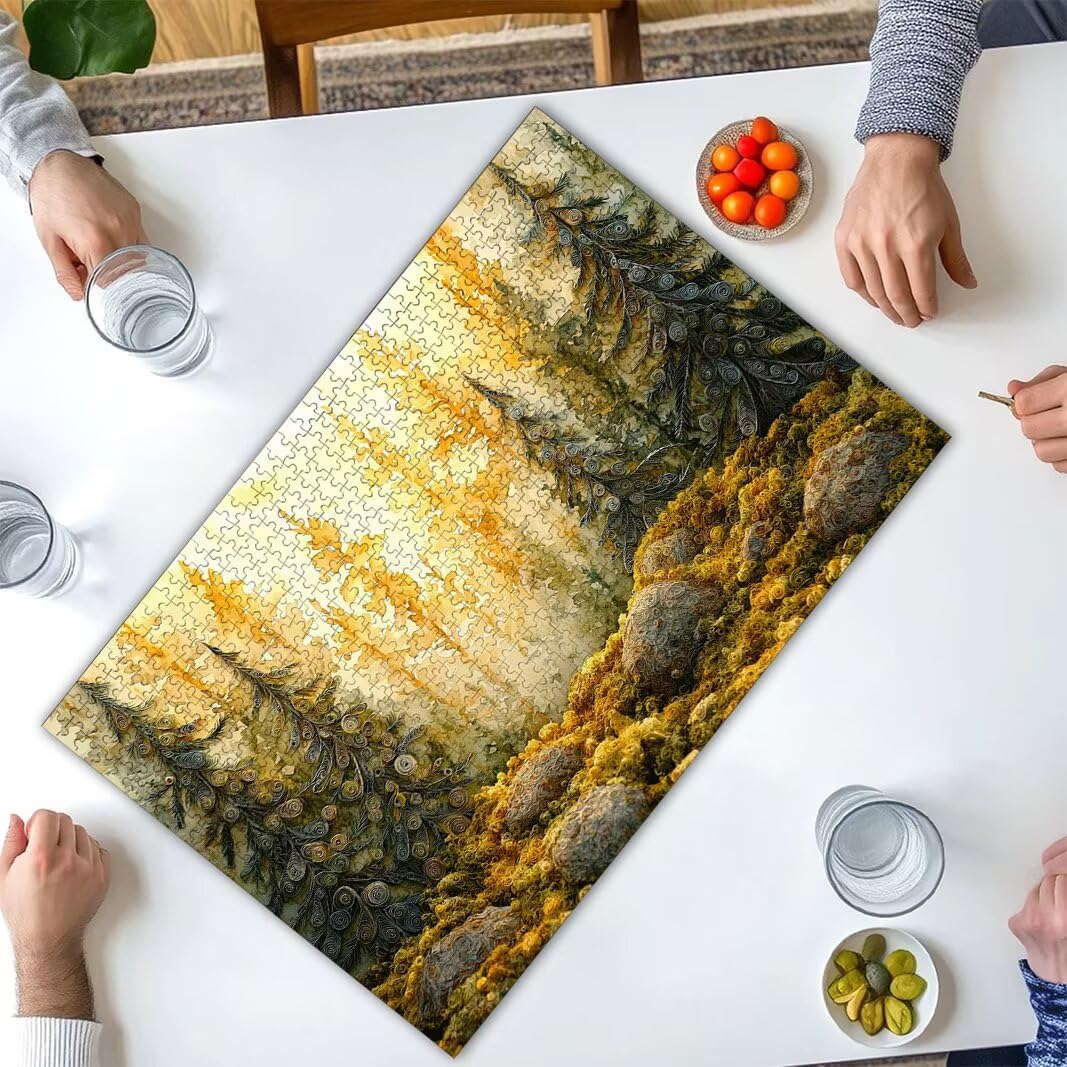 Puzzle 3000 Pièces Adultes, Puzzle 3000 Pieces Forêt, Cadeau Femme -2196