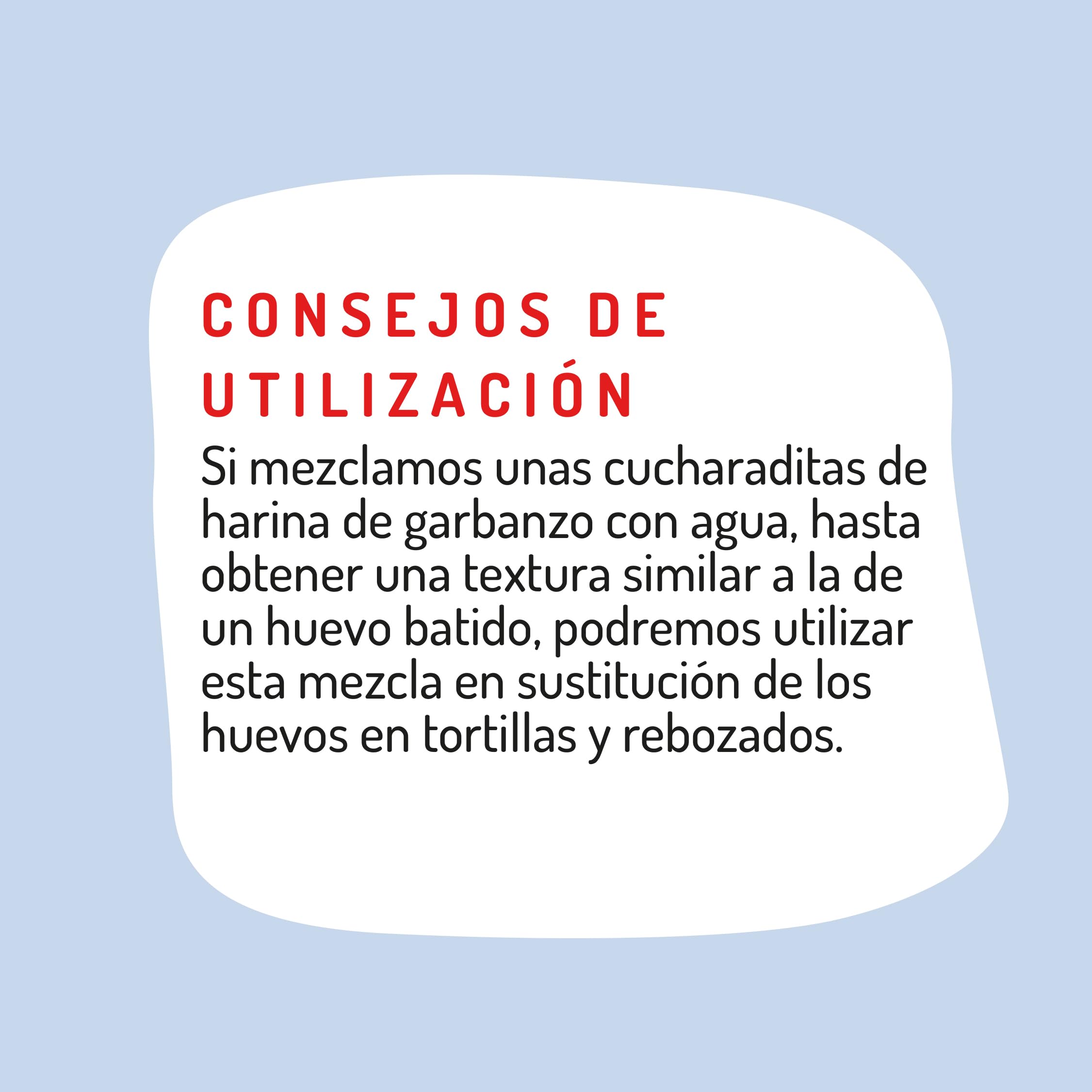 EL GRANERO INTEGRAL - Harina Ecológica de Garbanzos - 500 g - Contribuye a Mejorar el Tránsito Intestinal - Aporta una Dosis Extra de Energía
