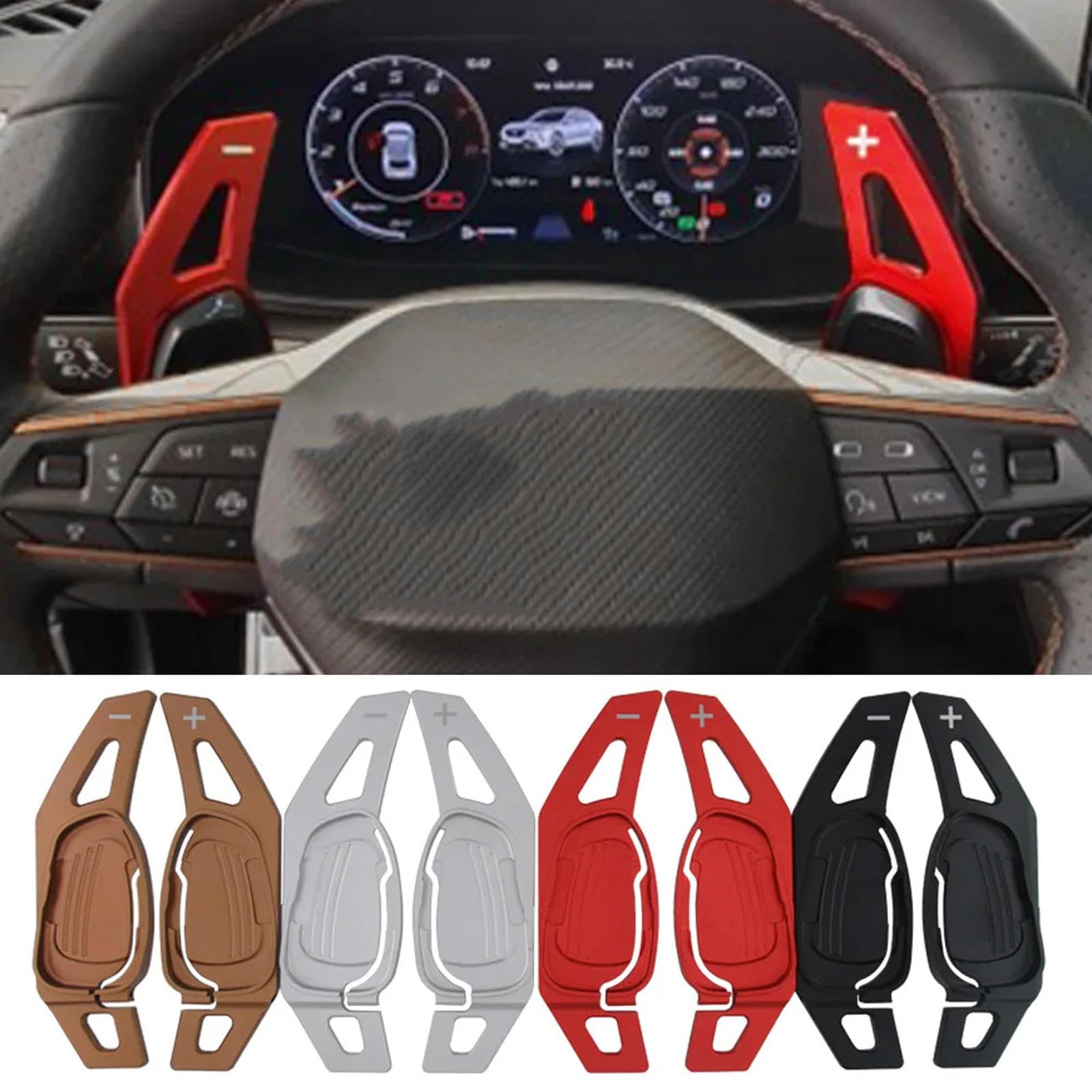 Levas De Cambio Para Volante - Aleación De Aluminio, Para Cupra Formentor, Ateca, León E-Hybrid 2020-2022