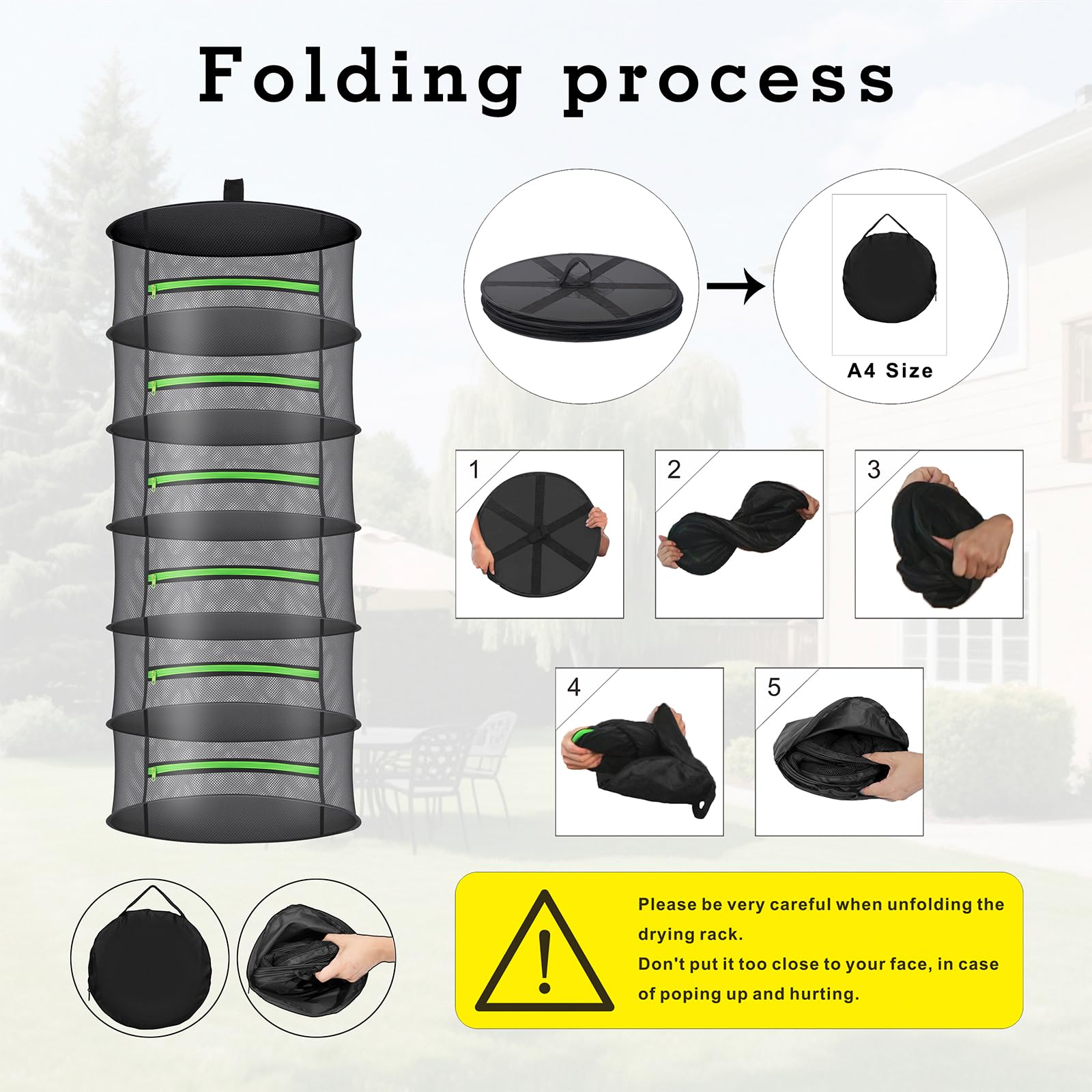 Amazon.co.jp: Huolacove ハーブ乾燥ラック メッシュデザイン - 吊り