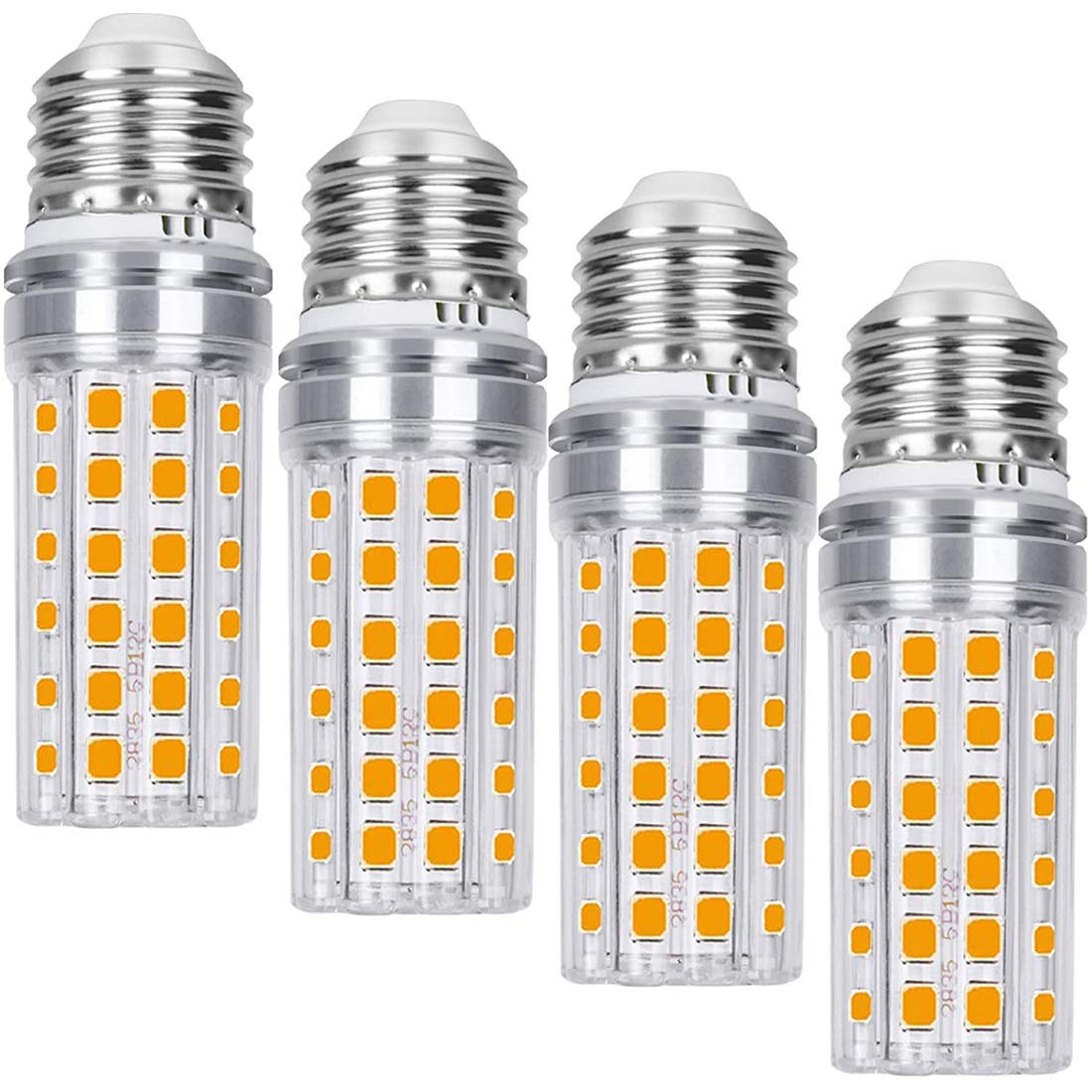 Ampoule LED maïs E26 8W blanc chaud 3000K équivalent 100W non dimmable