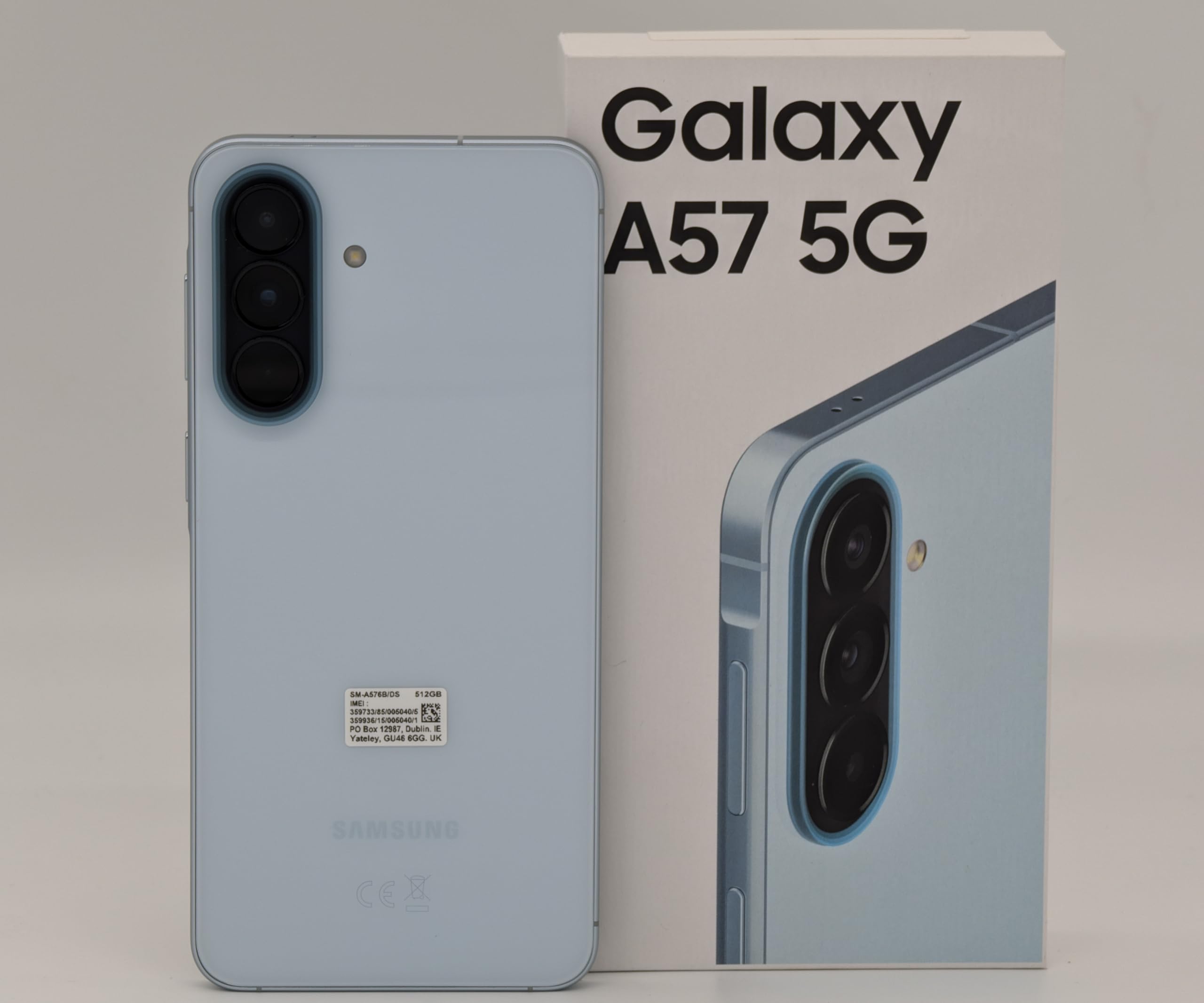 Samsung A576B/DS Galaxy A57 5G, Dual, 12/512GB, Niebieski | Dual SIM