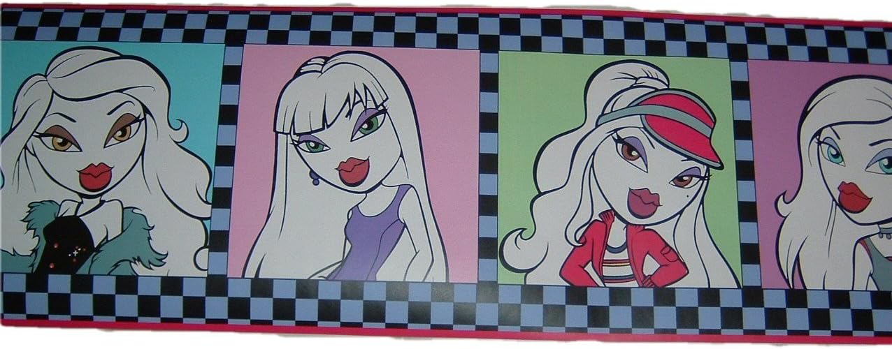 Bratz Glamour Shot Wallpaper Border