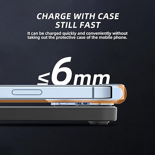 Miniatura 6 de W Max - Almohadilla de carga inalámbrica compatible con iPhone 13141211ProPro MaxXXR8 AirPads Pro Samsung Galaxy Series Huawei Series y más