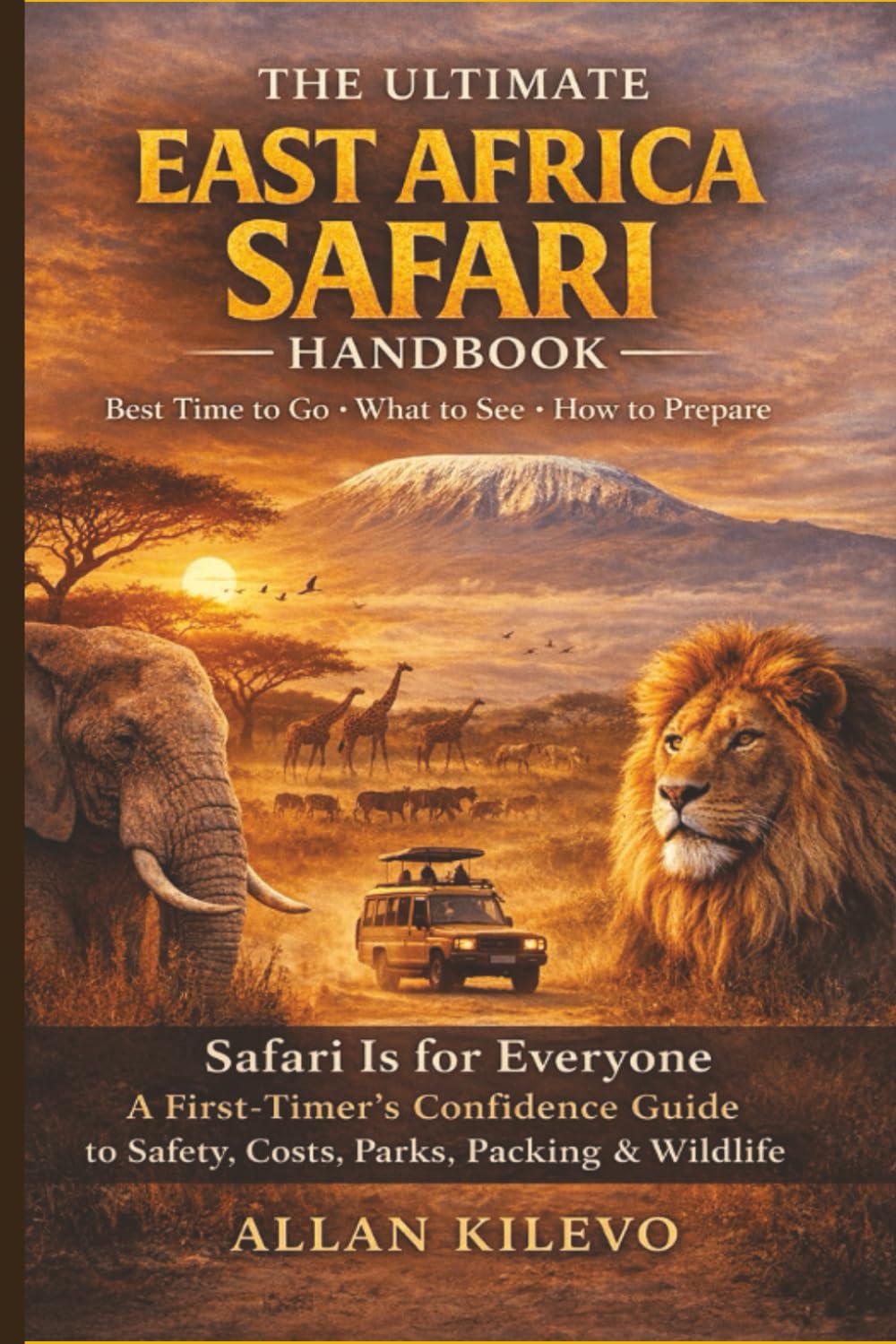 The Ultimate East Africa Safari Handbook: Safari Is for Everyone: A First-Timer’s Confidence Guide to Safety, Costs, Parks, Packing & Wildlife