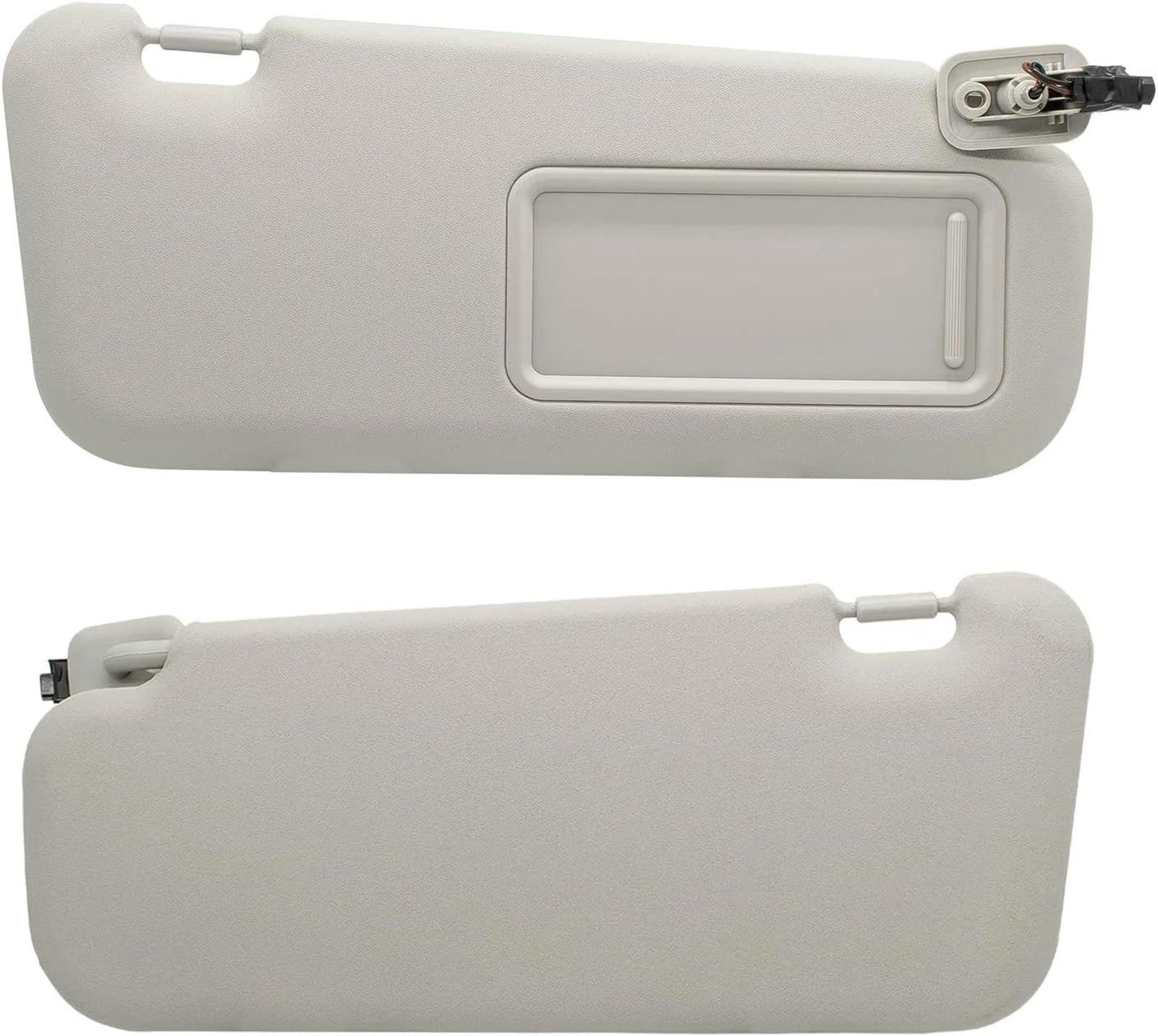 para Mazda 3 2010 2011 2012 2013 Parasol Coche Conductor Lado Pasajero Pieza Repuesto BBM269320C75(with Light a Pair)