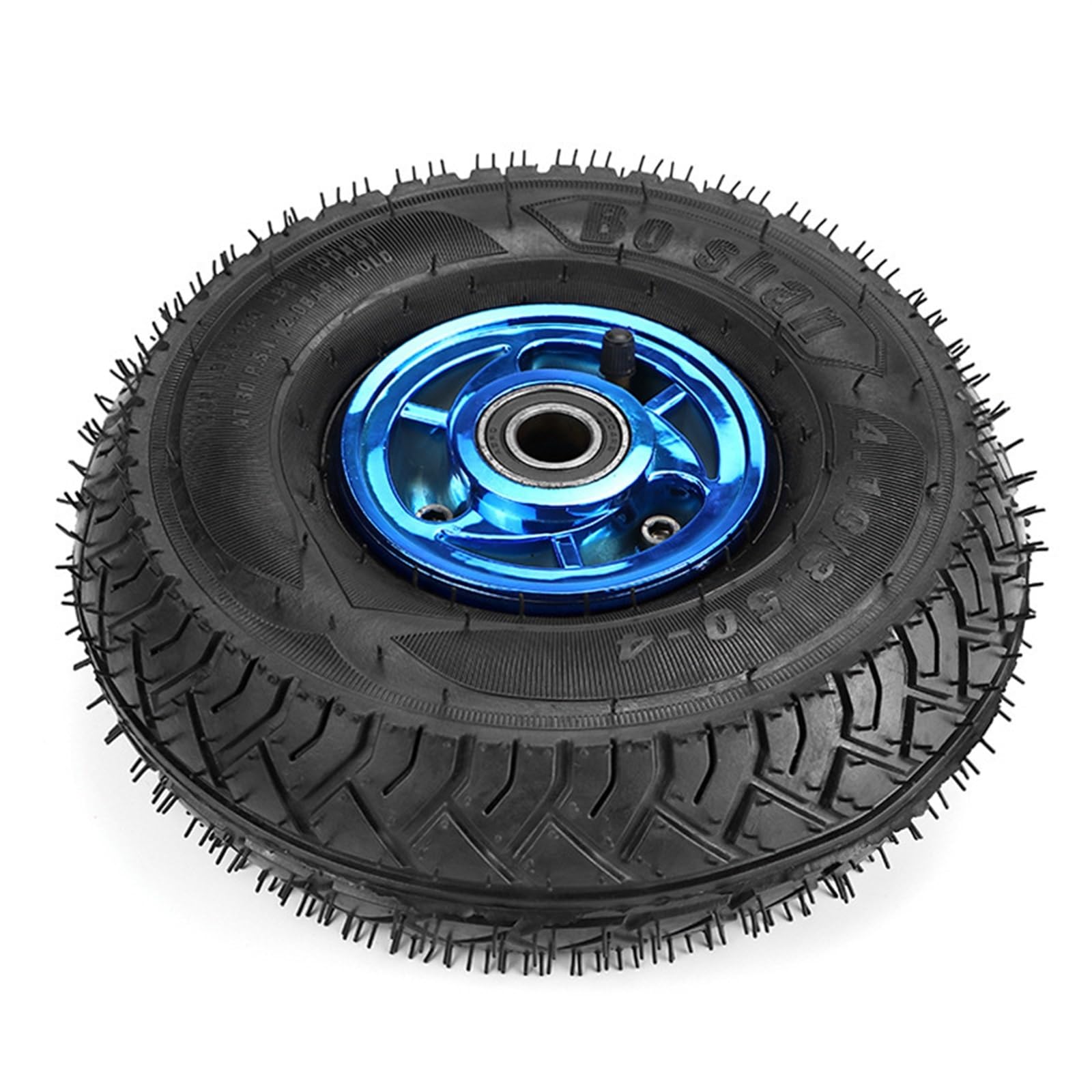 Roue de chariot 8 pouces gonflable caoutchouc 2.50-4 AVIMYA pour diable