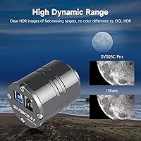 Vista 7 de Cámara de Telescopio SVBONY SV305C Pro, Transmisión de Alta Velocidad USB 3.0, Sensor IMX662 de 2MP con 128MB de Memoria DDR, Cámara CMOS de 1.25