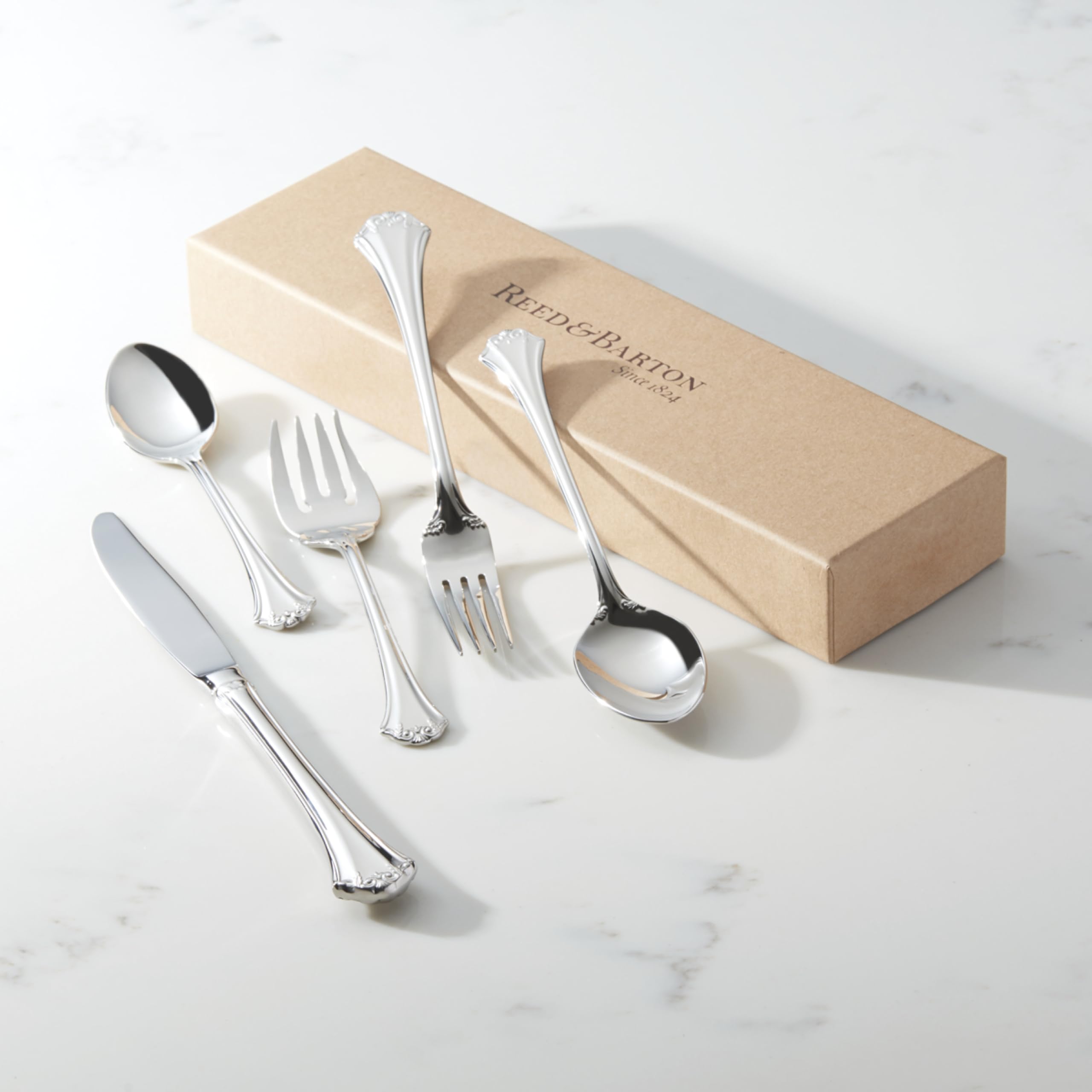 Amazon.com | Reed & Barton Country French 5Pc Flatware Place