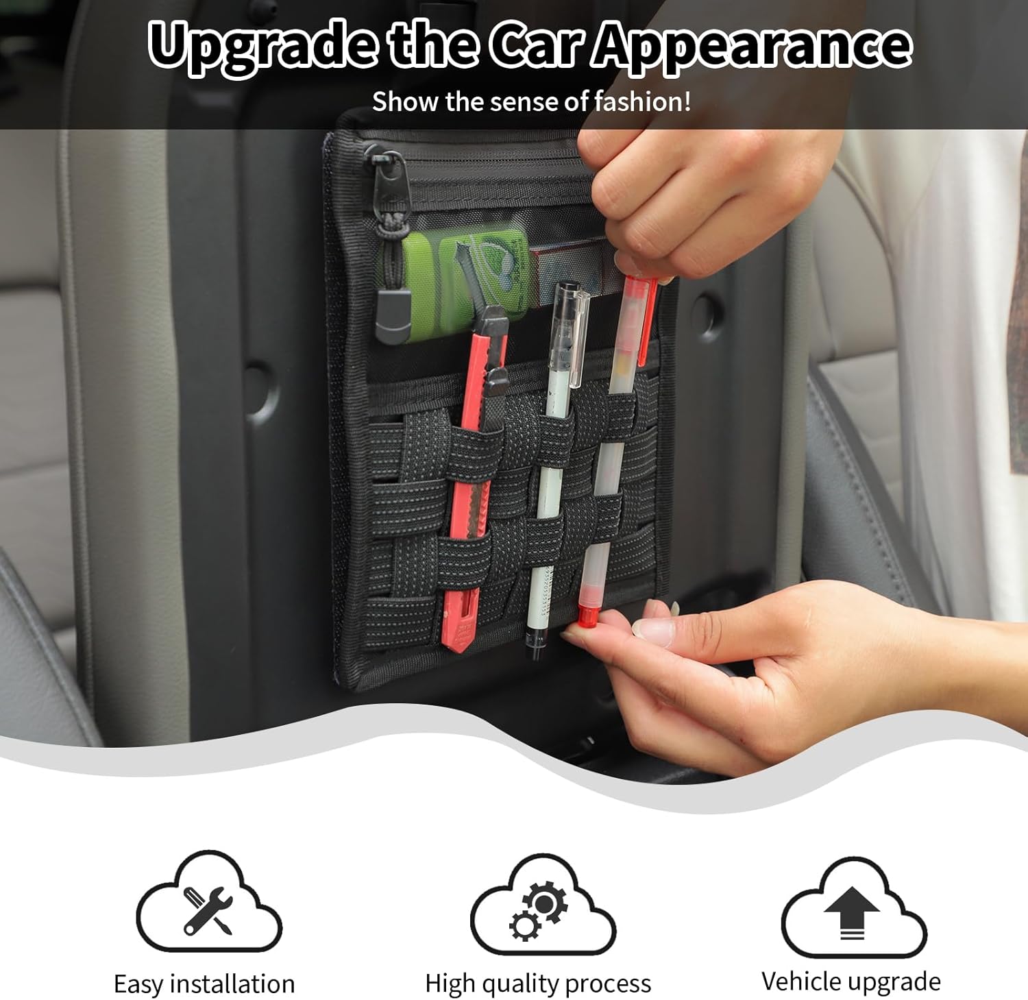 armrest pad Tactical Hanging Plate Compatible with F150 2015+/Chevy Silverado2022+/Tahoe 2024+