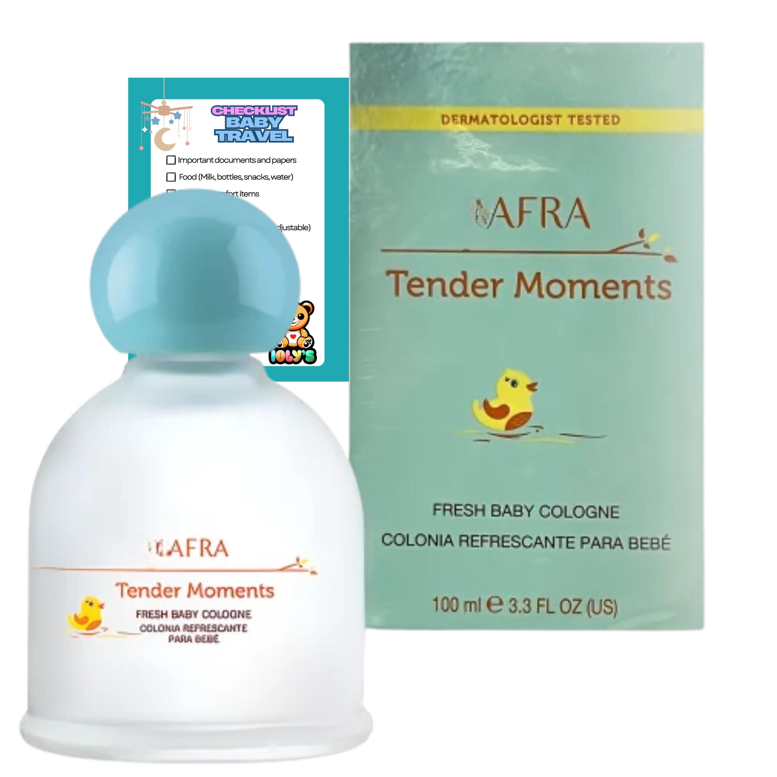 Jjafra Tender Moments Baby Cologne for boys, girls Jjafra baby perfume for newborn Alcohol FREE Paraben Colonia para bebe recien nacido kids Perfume para bebe toddler colonia para niños PK 1
