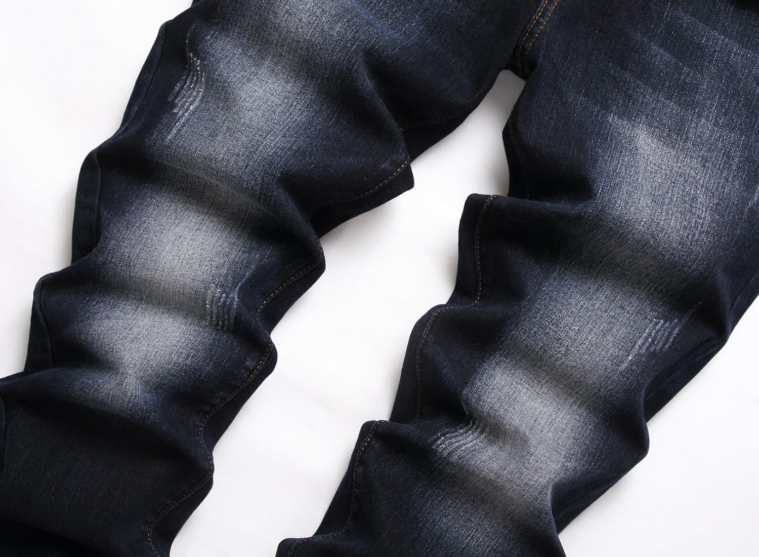 Pantalones vaqueros ajustados para hombre, ajustados, ajustados, ajustados, ajustados, ajustados, de cintura flexible, pantalones vaqueros informales, de diseño ajustado, pantalones vaqueros, D#azul
