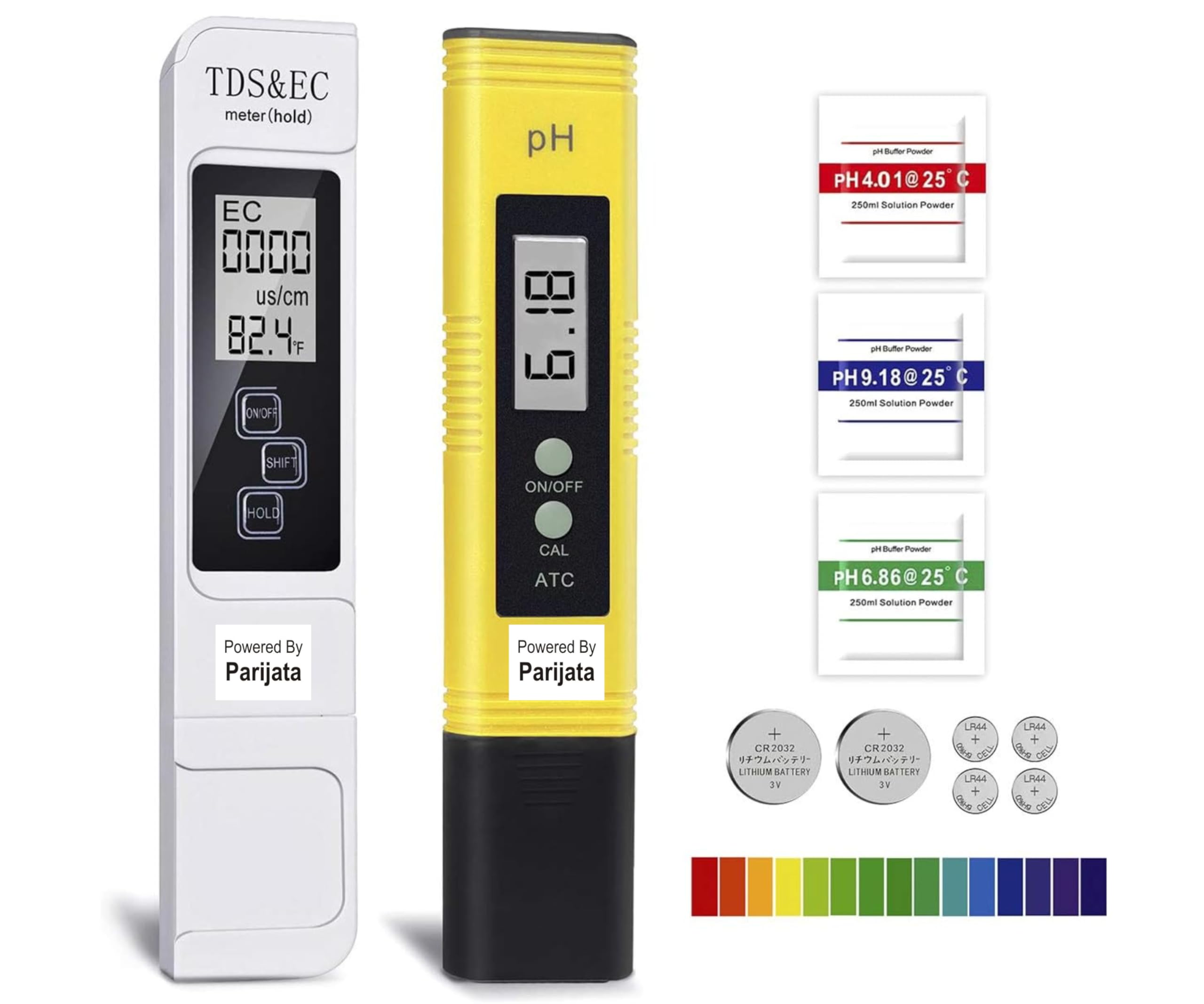 Parijata Digital TDS & EC meter, temperature meter and PH Meter for Water Testing for RO, Hydroponics, pools, Aquaculture etc-image-33