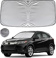 Vista 123 de KAYZT Parasol para parabrisas para Toyota Camry 2012-2017 LE XLE Hybrid SE XSE Sedan plegable, accesorios de ajuste personalizado para ventana