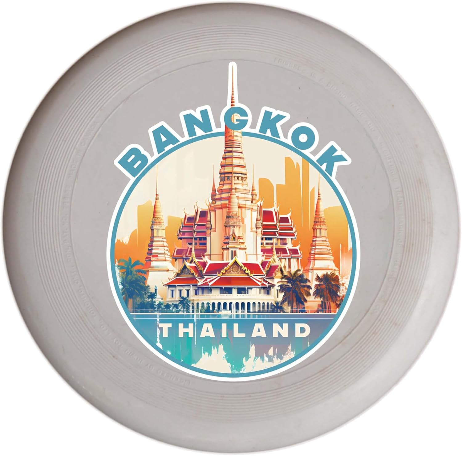 Bar Harbor Maine Design B Souvenir Flying Disc 4-Pack
