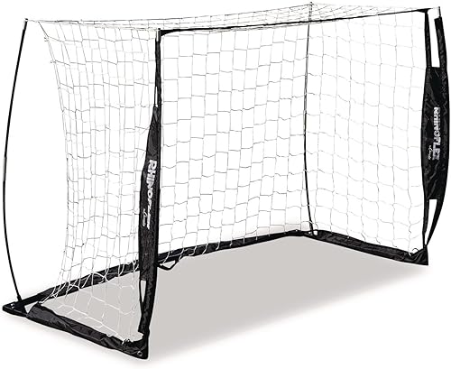 Champion Sports Portería de fútbol portátil Rhino Flex