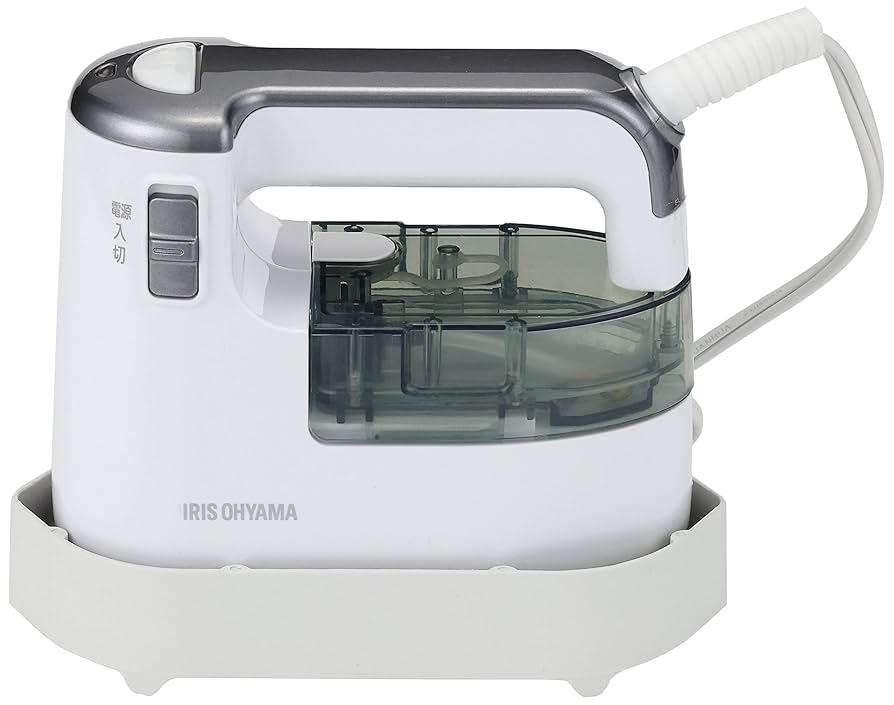 アイリスオーヤマ 衣類スチーマー スチームアイロン ハンガーにかけたまま 2WAY 3大臭カット コンパクト 軽量 ホワイトシルバー IRS-01-WS Amazon | アイリスオーヤマ 衣類スチーマー スチームアイロン