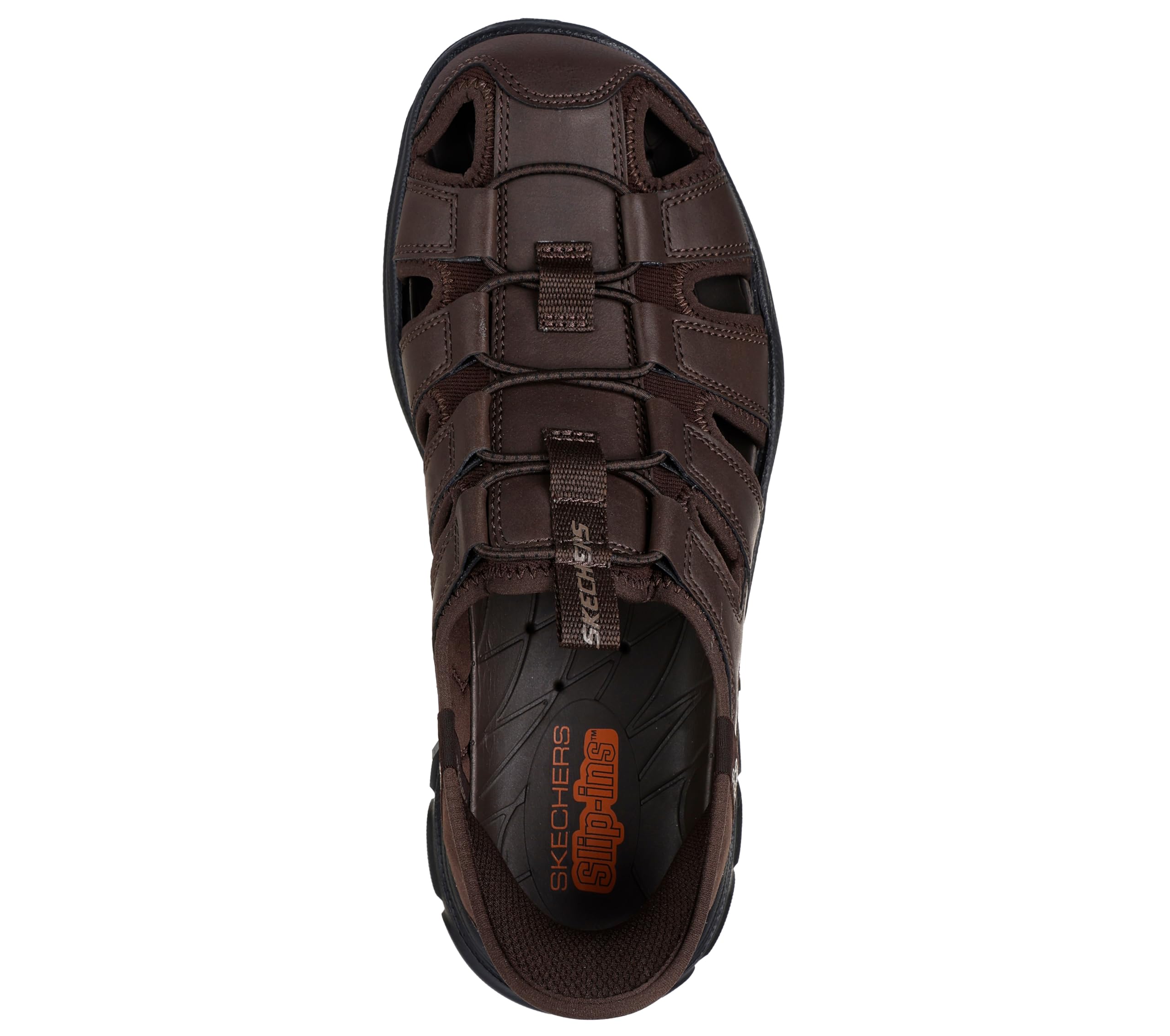 Skechers 205182 Choc Sandalia Slip-INS REVOLTED Hombre