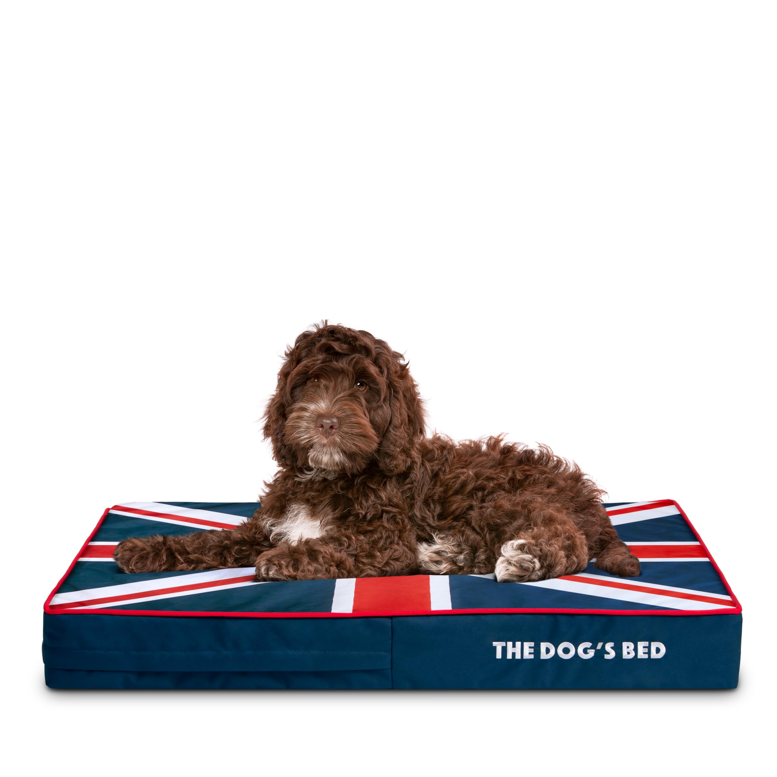The Dog’s Bed Orthopaedic Memory Foam Dog Bed for XL Dogs, Waterproof Washable Cover, Anti-Slip Base, Calming Surface – CertiPUR-Certified Foam, Grey Plush, 15cm Thick — view 43