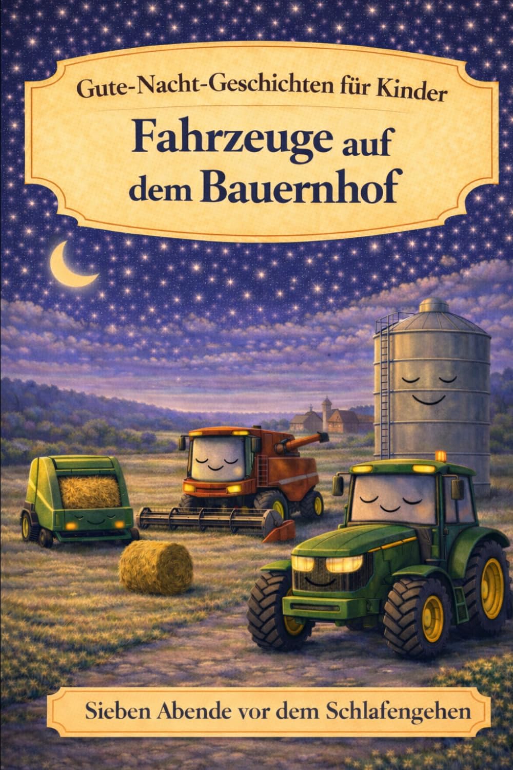 Fahrzeuge auf dem Bauernhof: Gute-Nacht-Geschichten für Kinder (Sieben Abende vor dem Schlafengehen)
