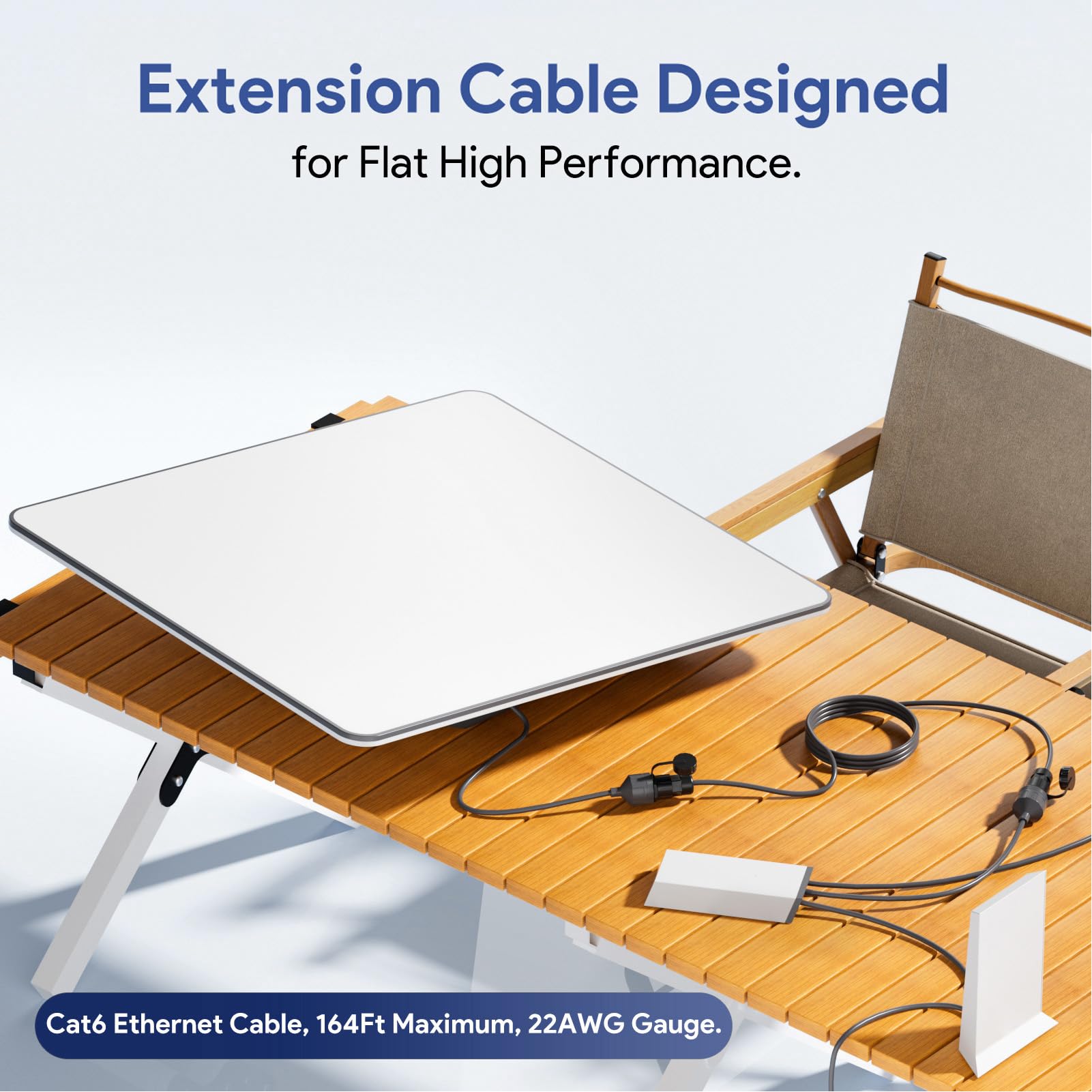 Für for Flat High Performance Extension an RJ45 -Kabel Für for Flat High Performance Ethernet -Adapter Wate SPX an RJ45 -Kopplerkabel Für Schüssel und Router