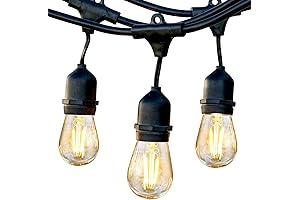 Hampton Bay LED String Lights: Illuminate Your Backyard Oasis