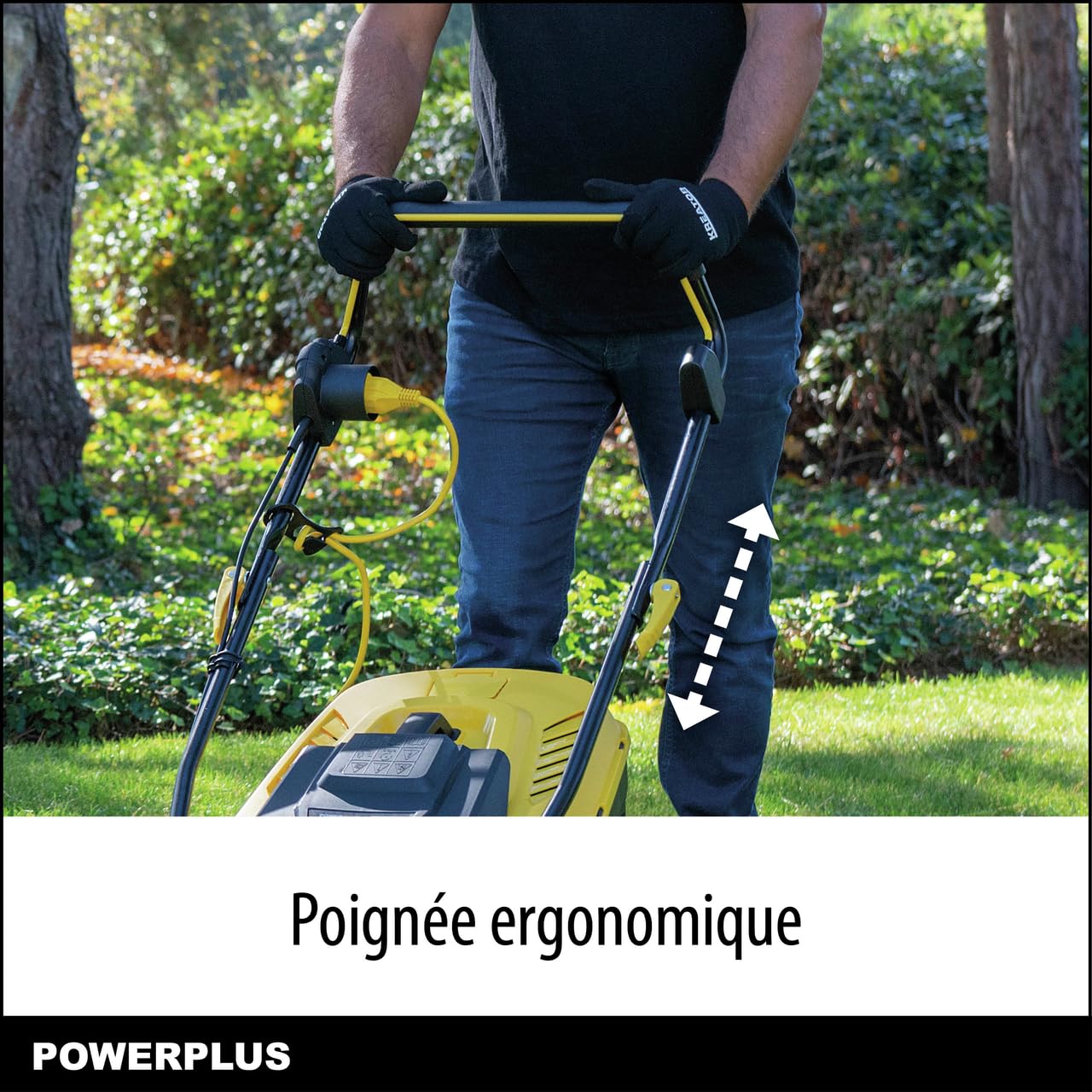 POWERPLUS Tondeuse electrique 2000W 42cm - Mulching