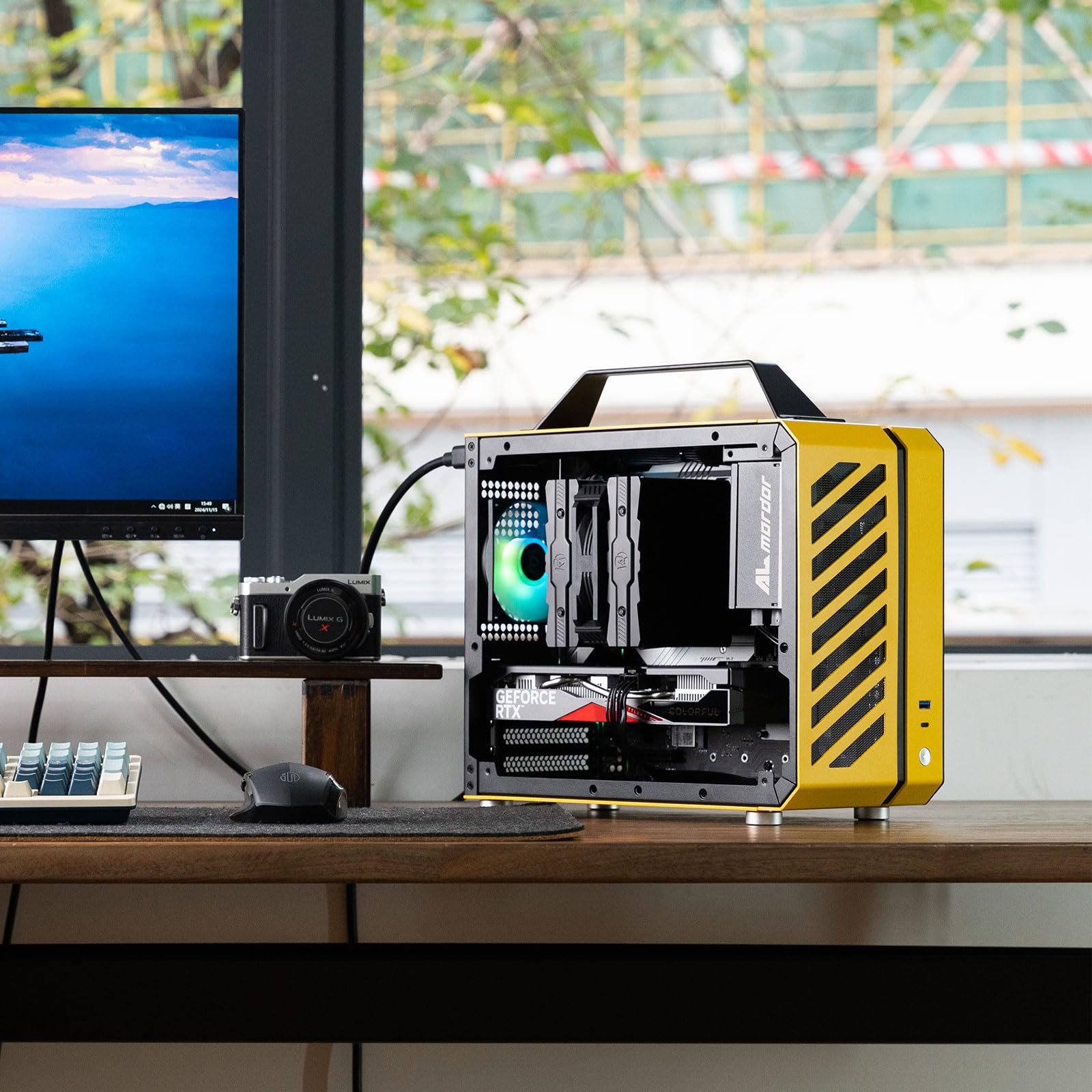 Amazon.com: Mechanic Master C26 Mini MATX Portable Gaming Case