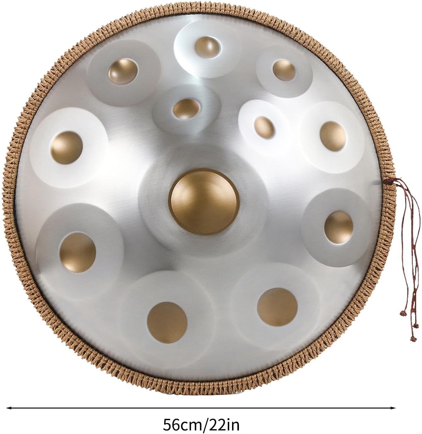 ハンドパンドラム | 22インチ Dマイナー 12音ハンドパン | 音楽教育 ハンドパンドラム | 22インチ Dマイナー 12音ハンドパン | 音楽教育