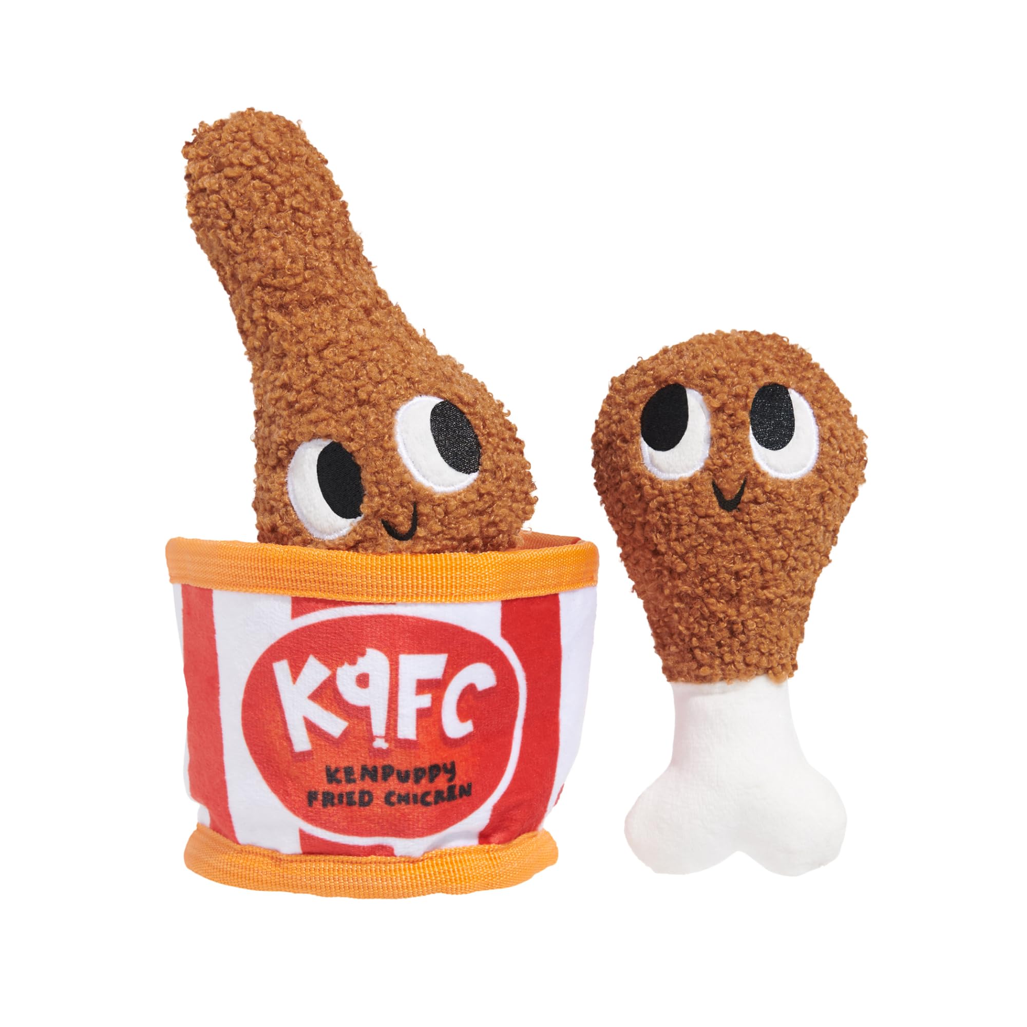 BarkBox Kenpuppy Fried Chicken Dog Toy - for Extra Small to Small Dogs โ image 1