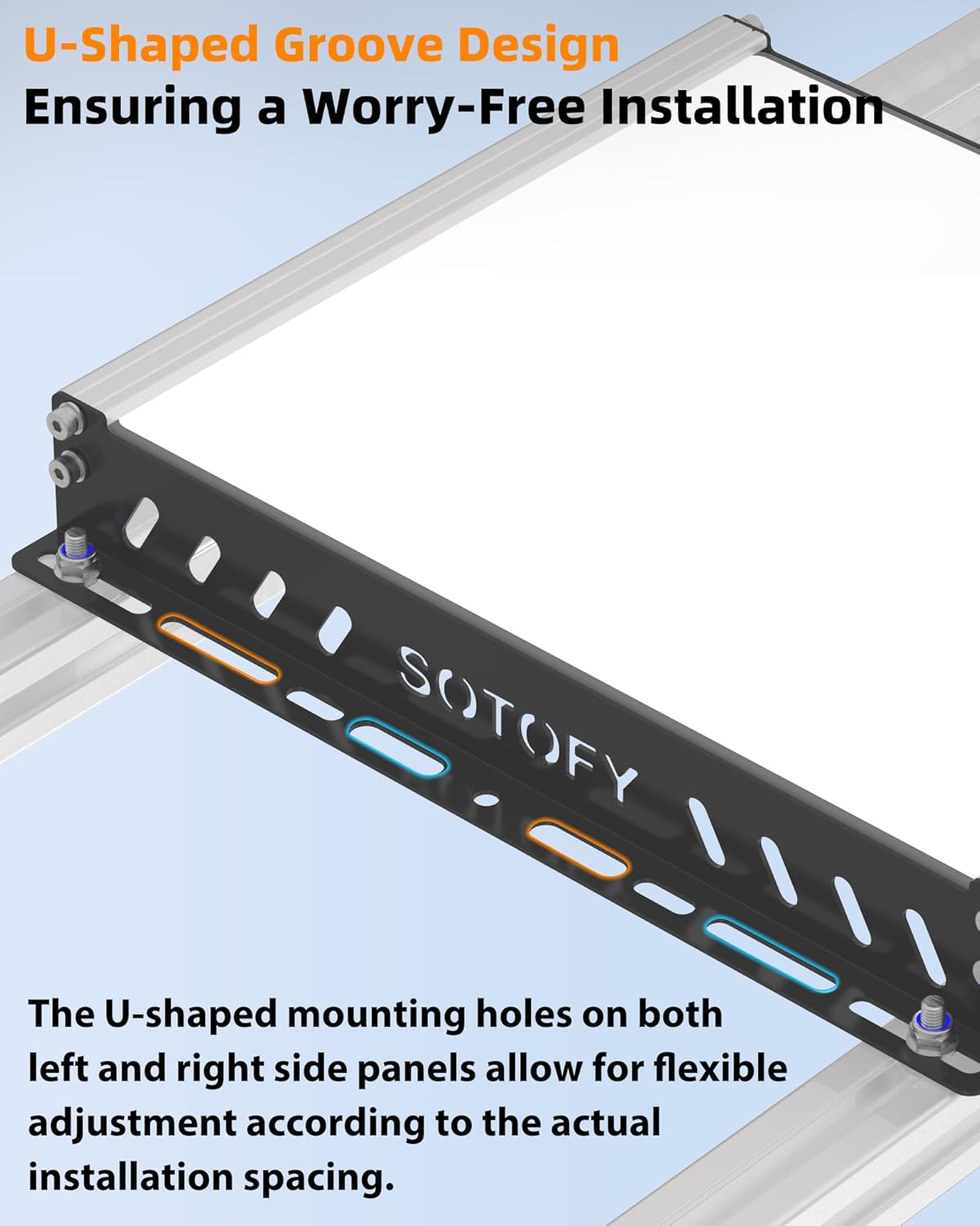 Starlink Mini Roof Rack Mount, Starlink Mini RV Mount for Pole Rack, Railing,Boat, Yacht, Profile Rails, Roofs, Tubes, Ladders - Multi-Installation