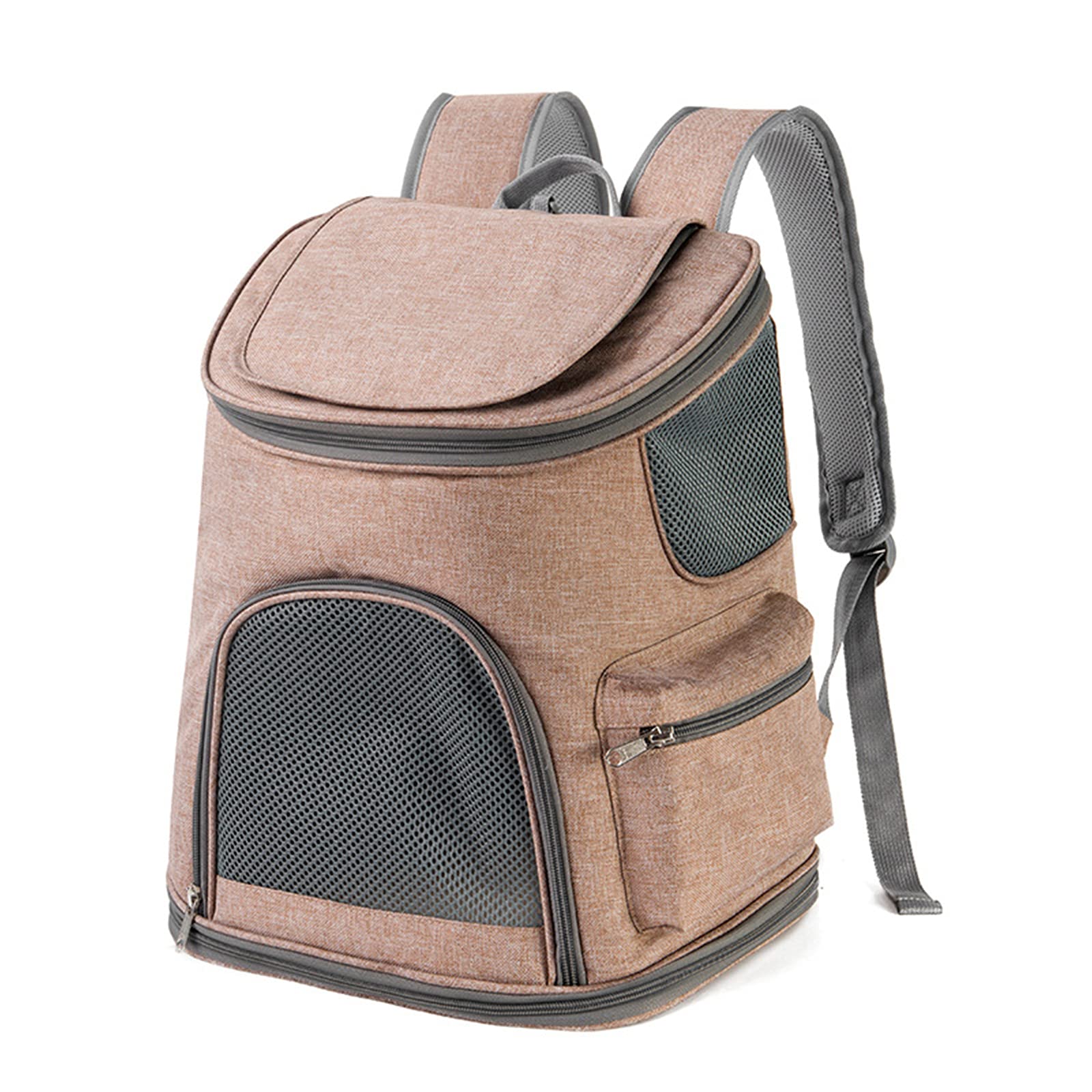 Sac à bandoulière transparent pour chat chien et petit animal de compagnie